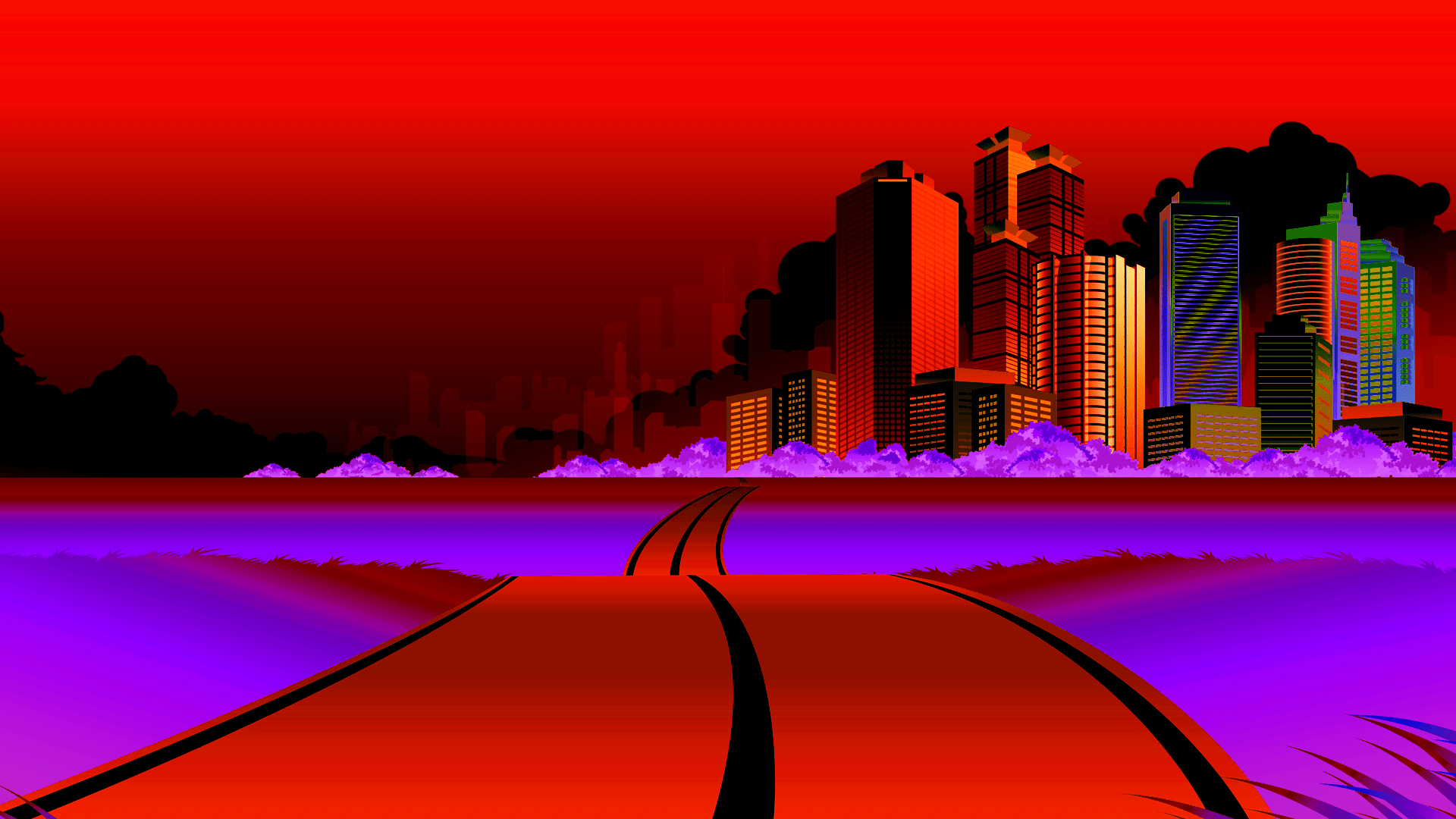 Red City Wallpapers Top Free Red City Backgrounds WallpaperAccess