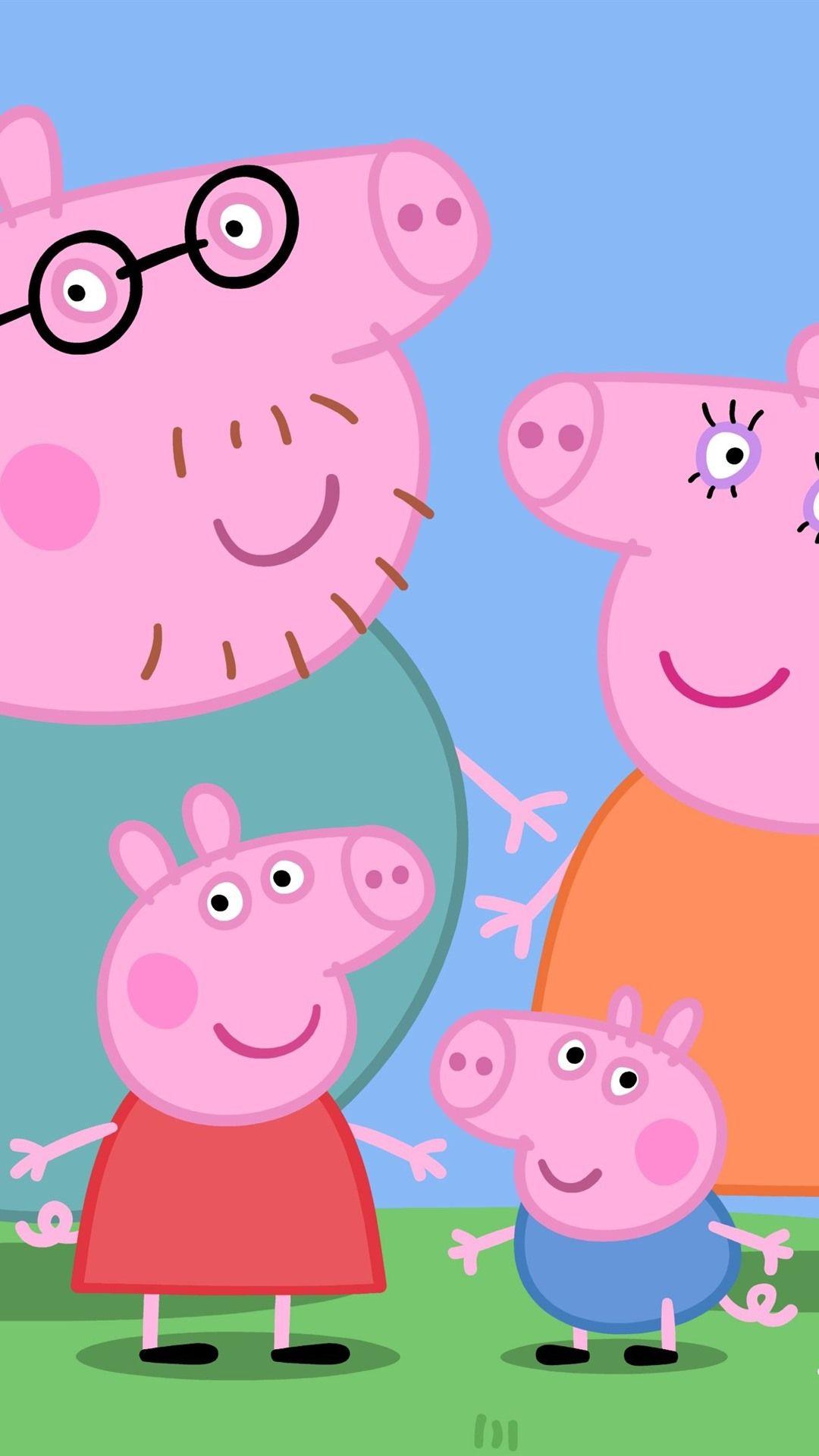 Peppa Pig iPhone Wallpapers Top Free Peppa Pig iPhone Backgrounds