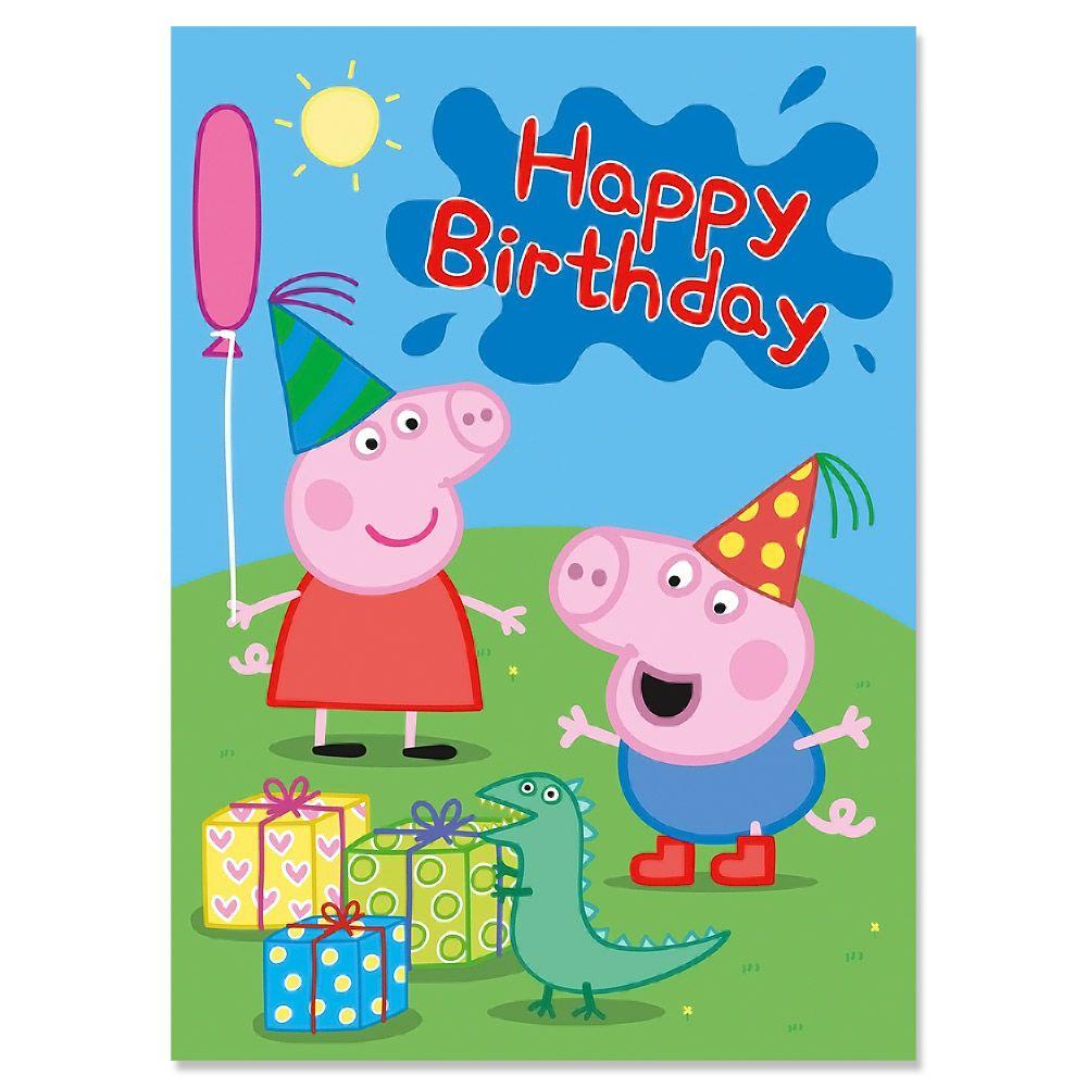 Peppa Pig Happy Birthday Printable