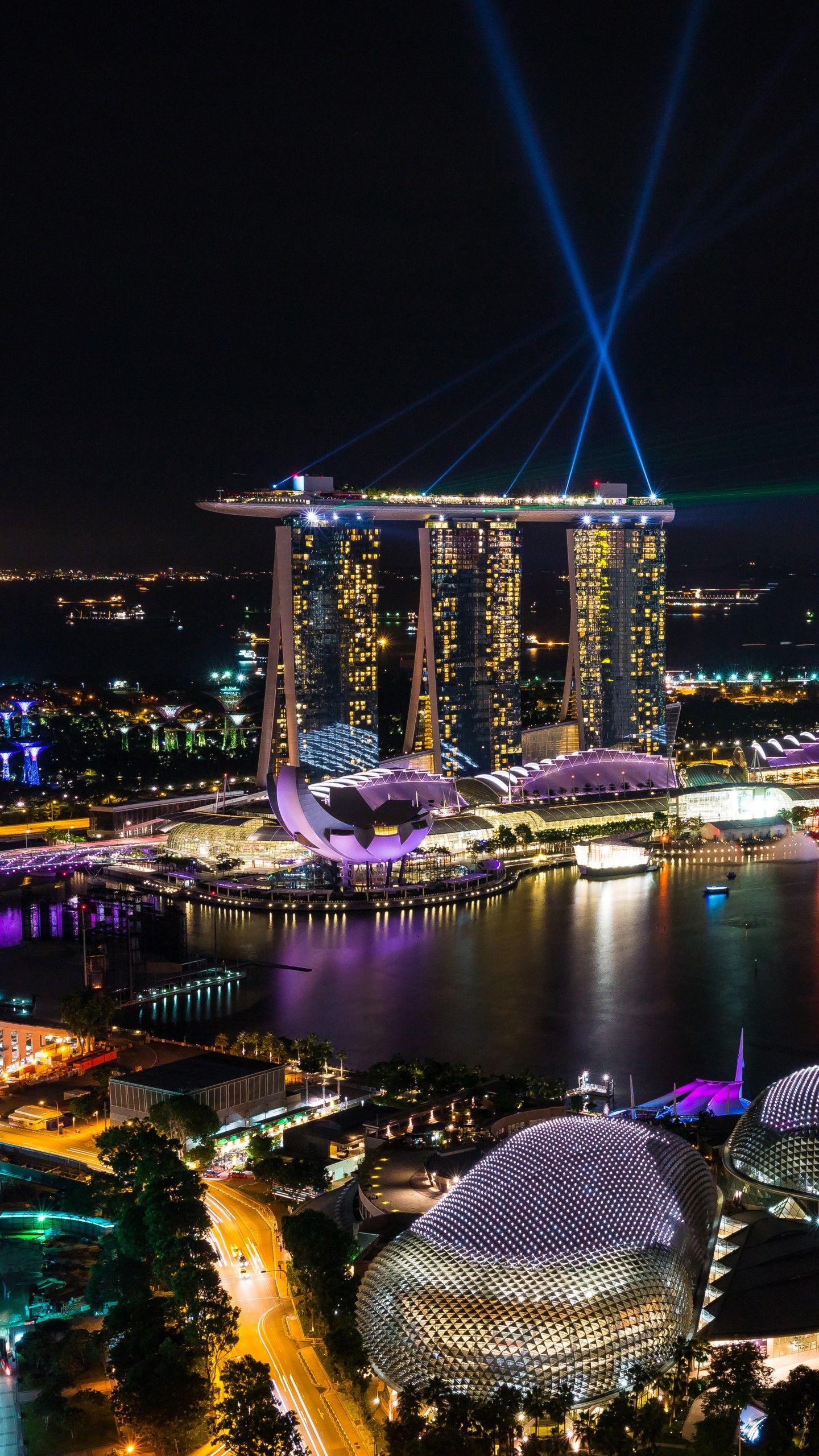 Singapore Night Wallpapers Top Free Singapore Night Backgrounds