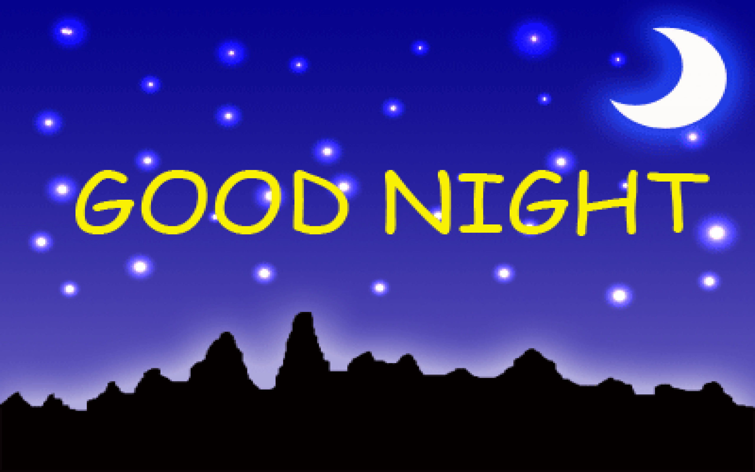 Good Night Wallpapers Top Free Good Night Backgrounds WallpaperAccess