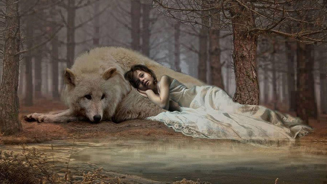 Women and Wolves Wallpapers Top Free Women and Wolves Backgrounds