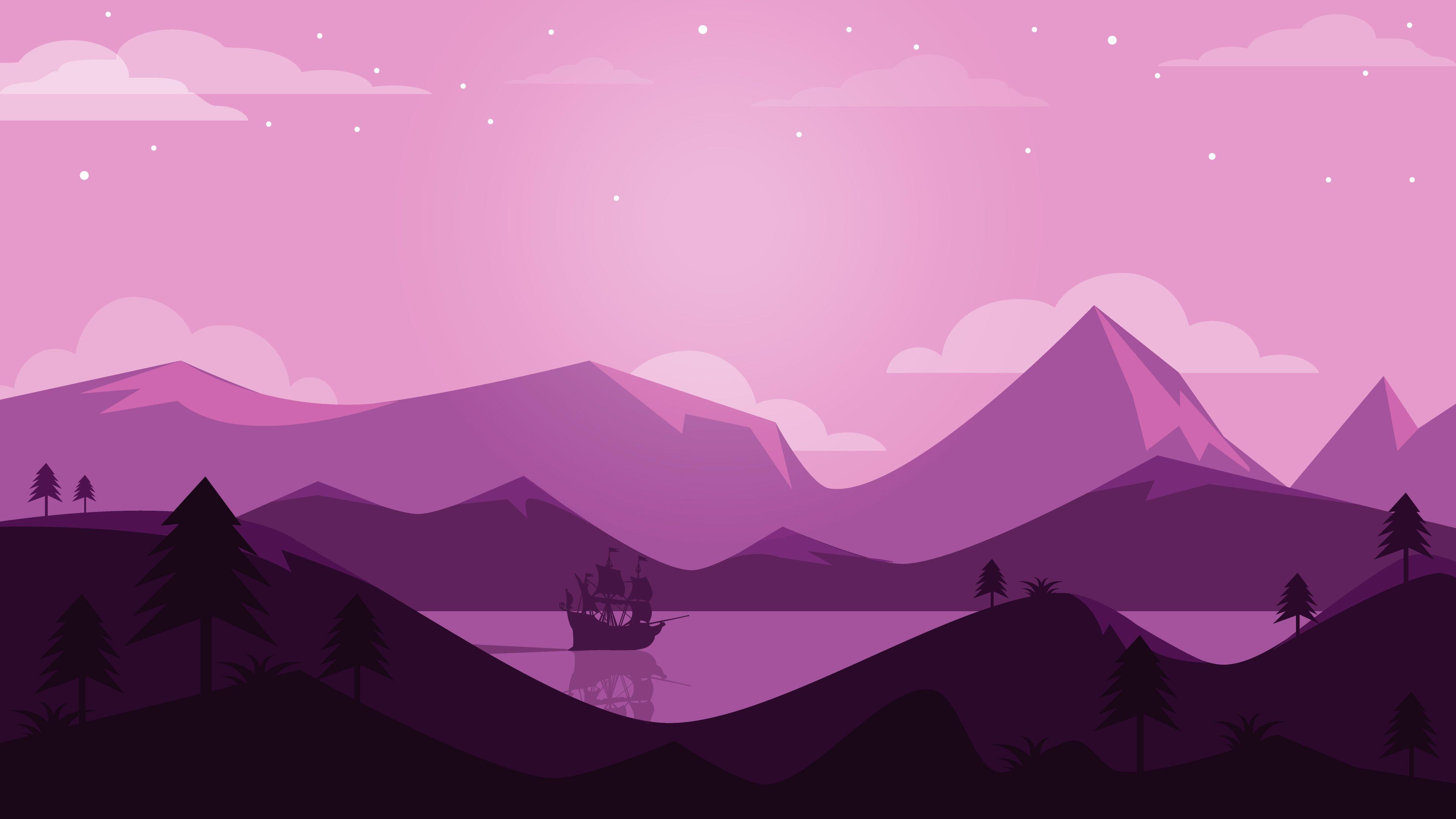 Purple Mountain Wallpapers Top Free Purple Mountain Backgrounds
