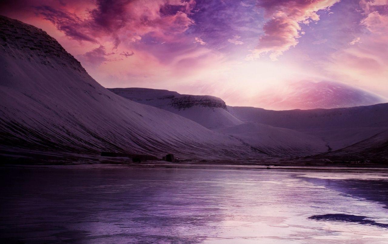 Purple Mountain Wallpapers Top Free Purple Mountain Backgrounds