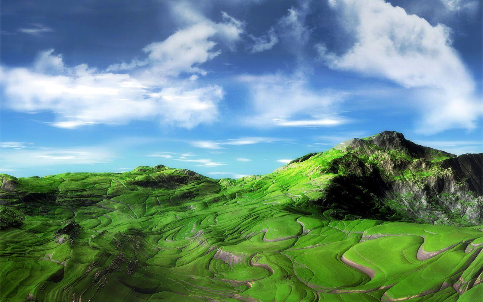 Green Mountain Wallpapers Top Free Green Mountain Backgrounds