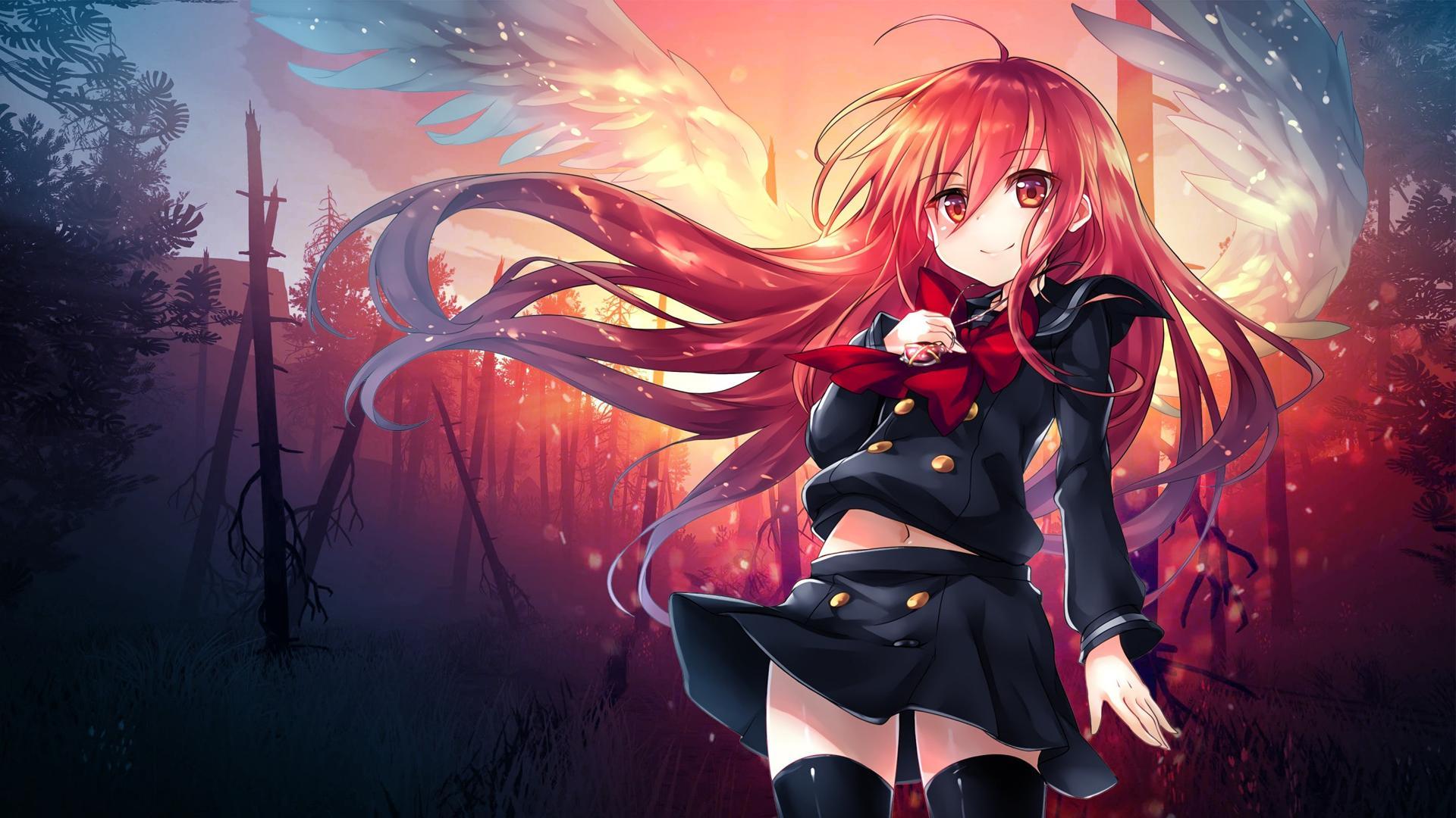 Red Anime Wallpapers Top Free Red Anime Backgrounds WallpaperAccess