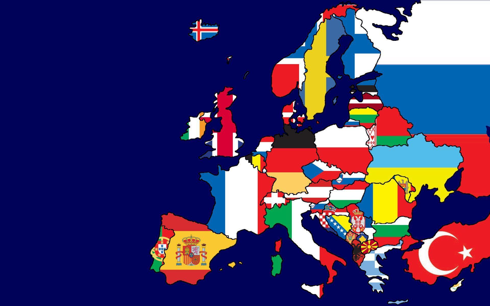 Europe Map Wallpapers Top Free Europe Map Backgrounds WallpaperAccess