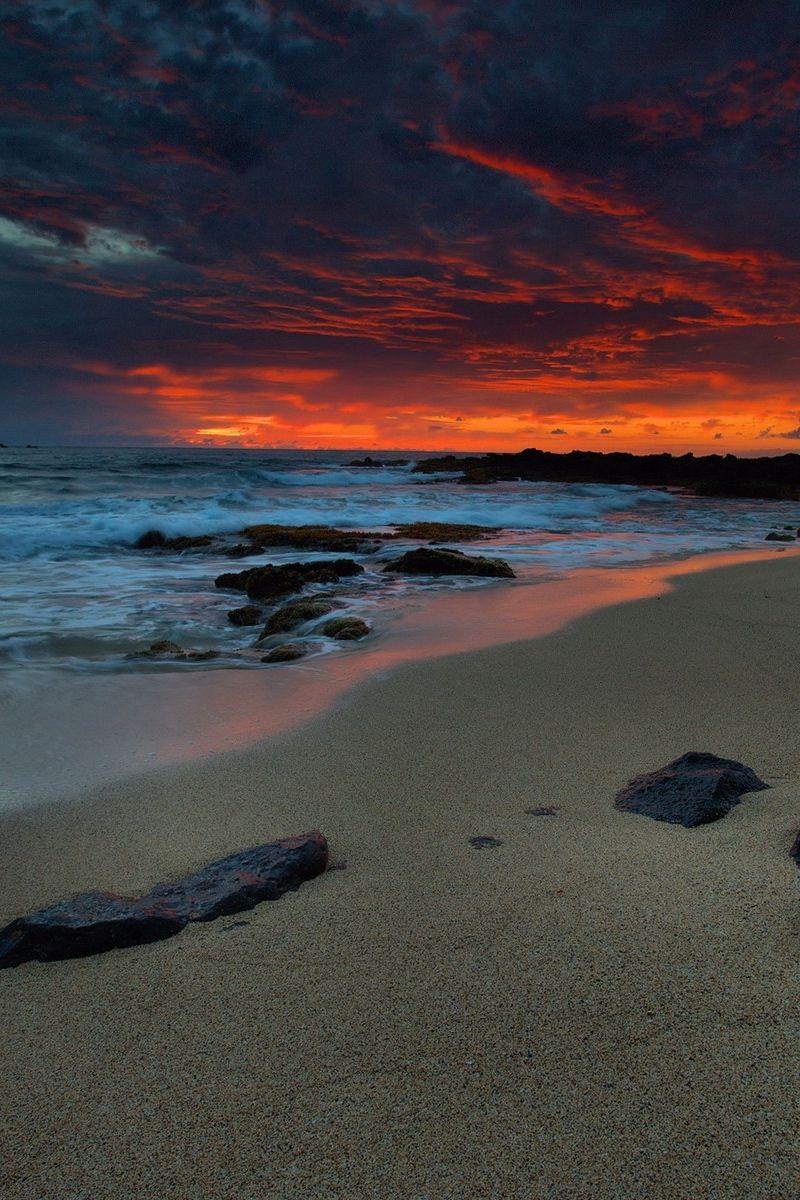 Beach at Night iPhone Wallpapers Top Free Beach at Night iPhone