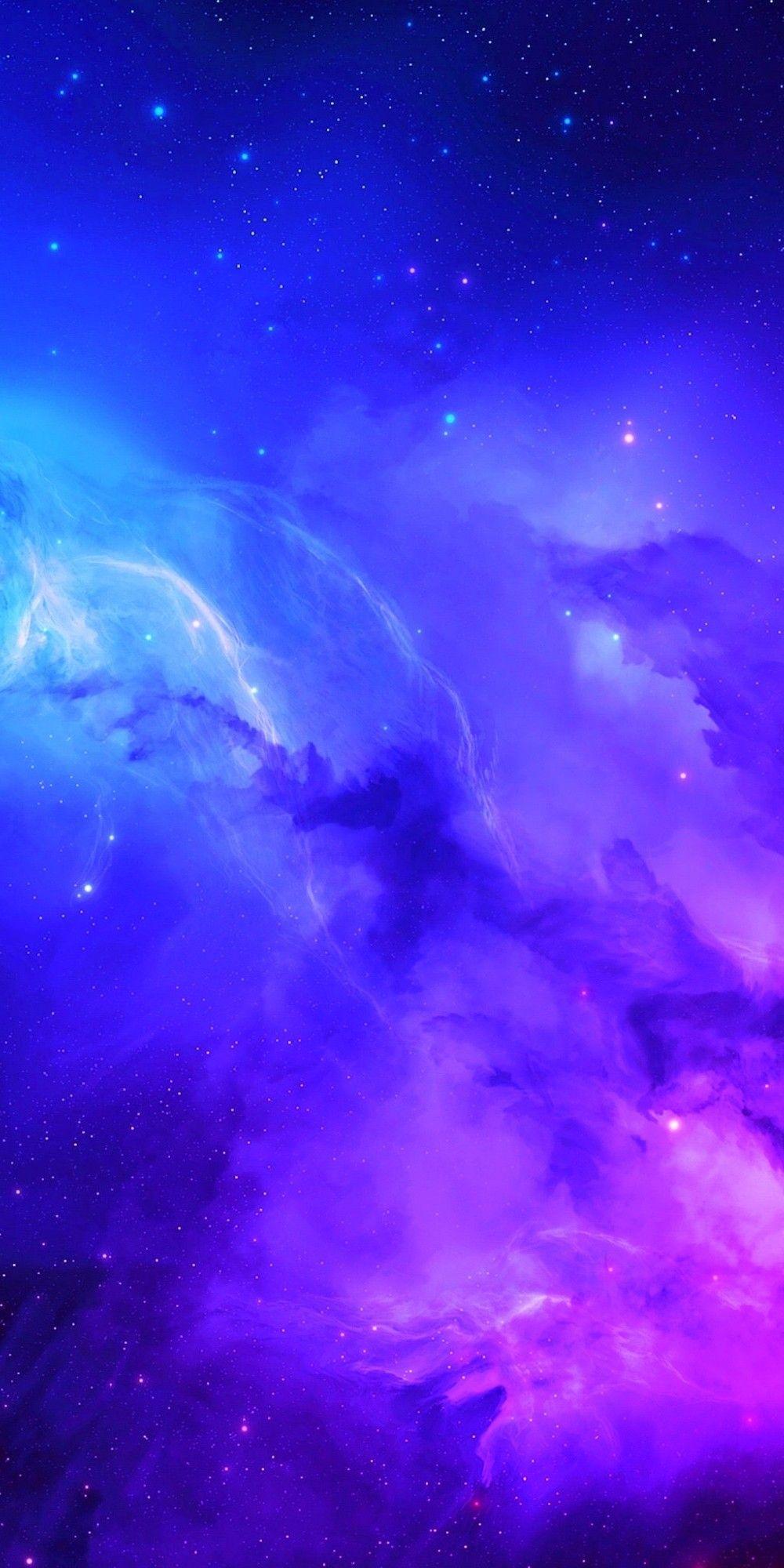 Galaxy Blue Aesthetic Wallpapers Top Free Galaxy Blue Aesthetic