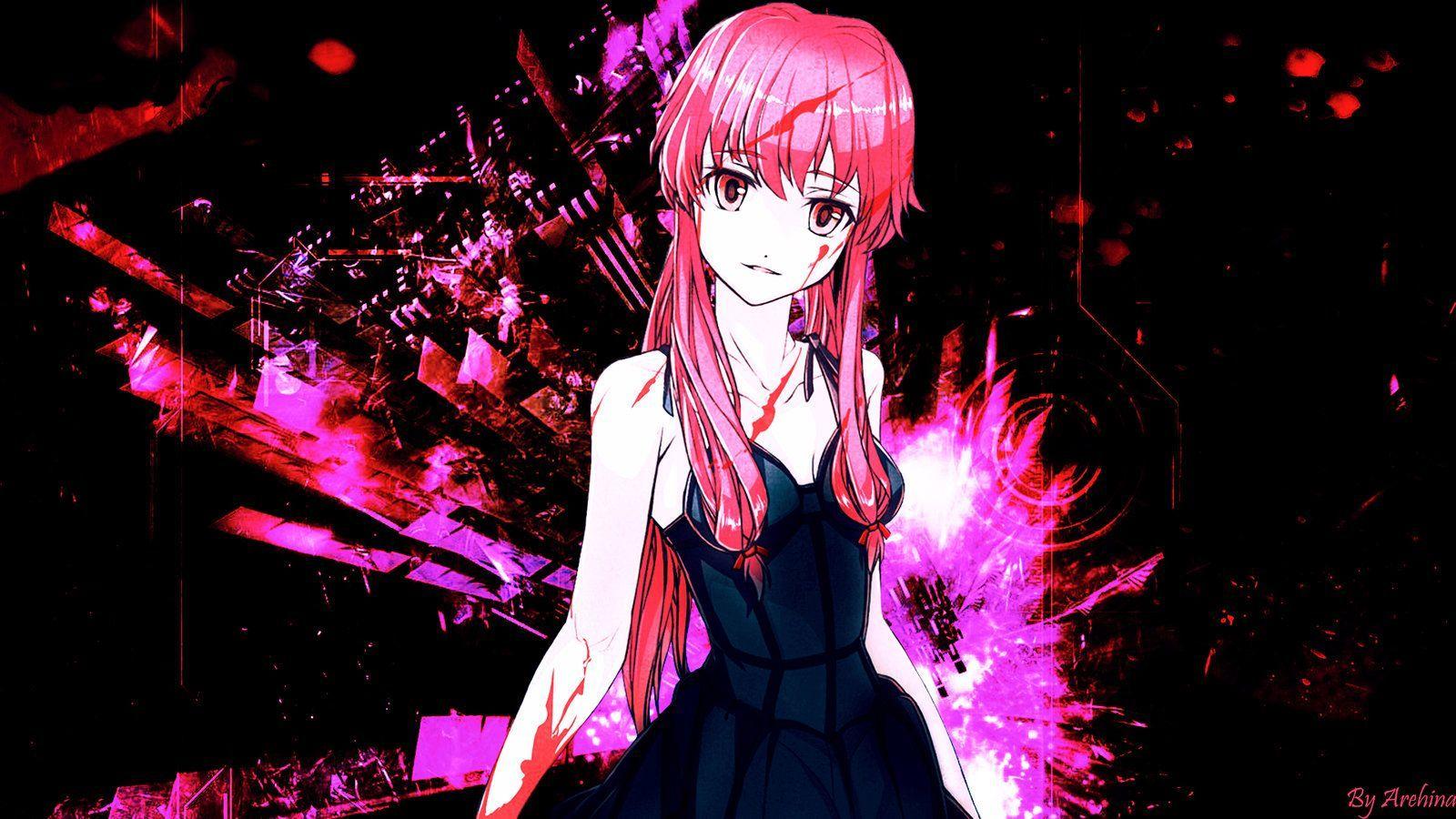 Yuno Gasai Wallpapers Top Free Yuno Gasai Backgrounds WallpaperAccess