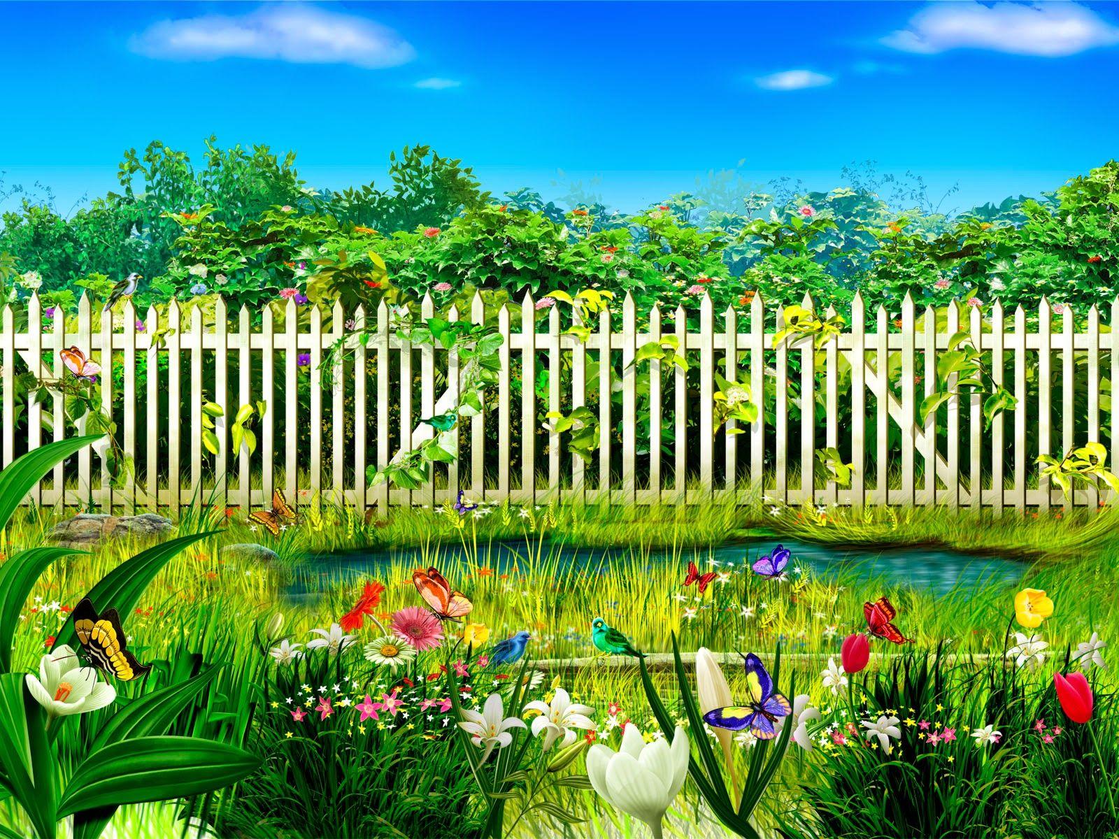 Flower Garden Desktop Wallpapers Top Free Flower Garden Desktop