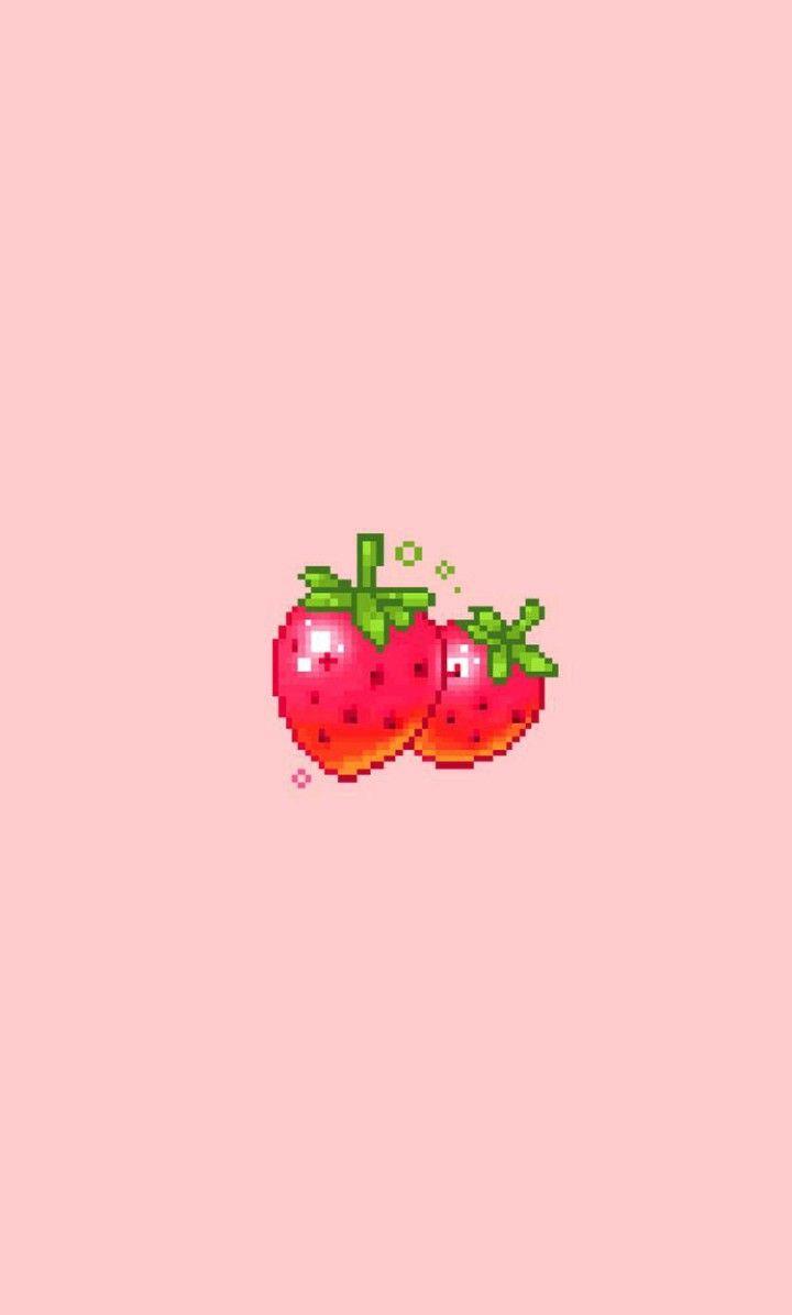 Kawaii Strawberry Wallpapers Top Free Kawaii Strawberry Backgrounds