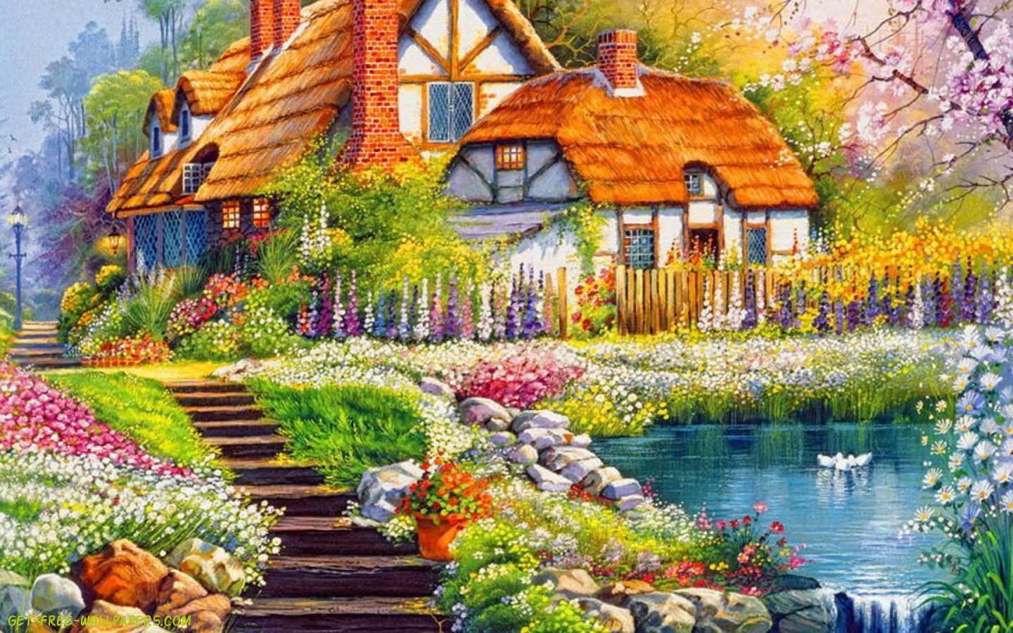 Garden Nature Wallpapers Top Free Garden Nature Backgrounds