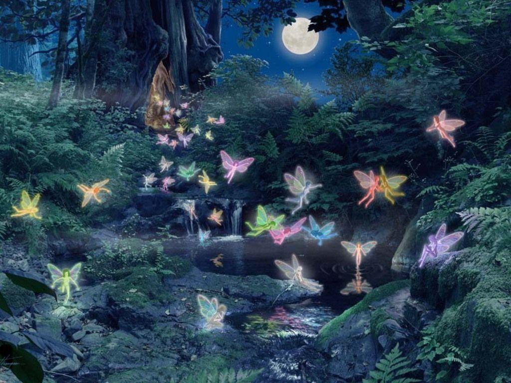 Fairy Garden Wallpapers Top Free Fairy Garden Backgrounds