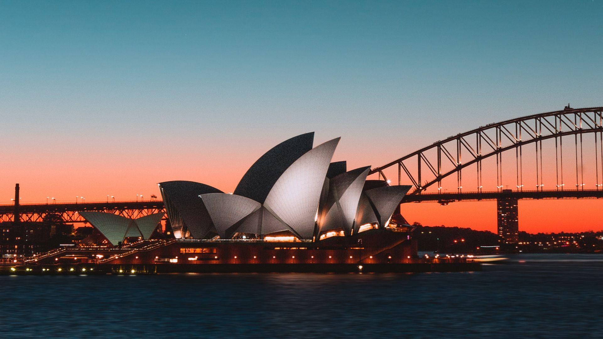 Zoom Backgrounds Sydney Opera House
