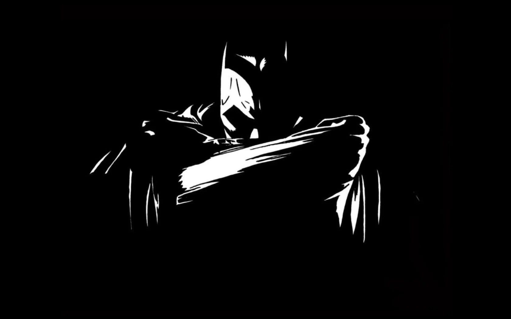 Batman Black and White Wallpapers Top Free Batman Black and White