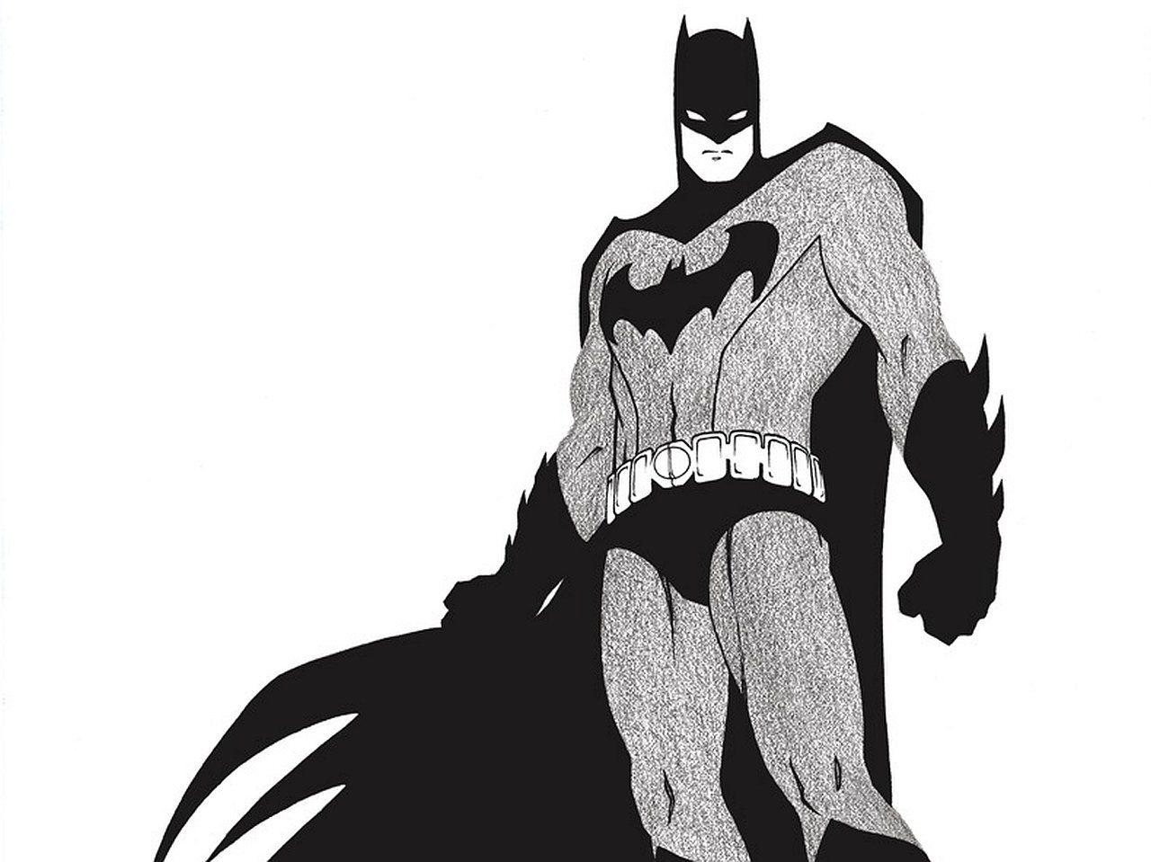 Batman Black and White Wallpapers Top Free Batman Black and White