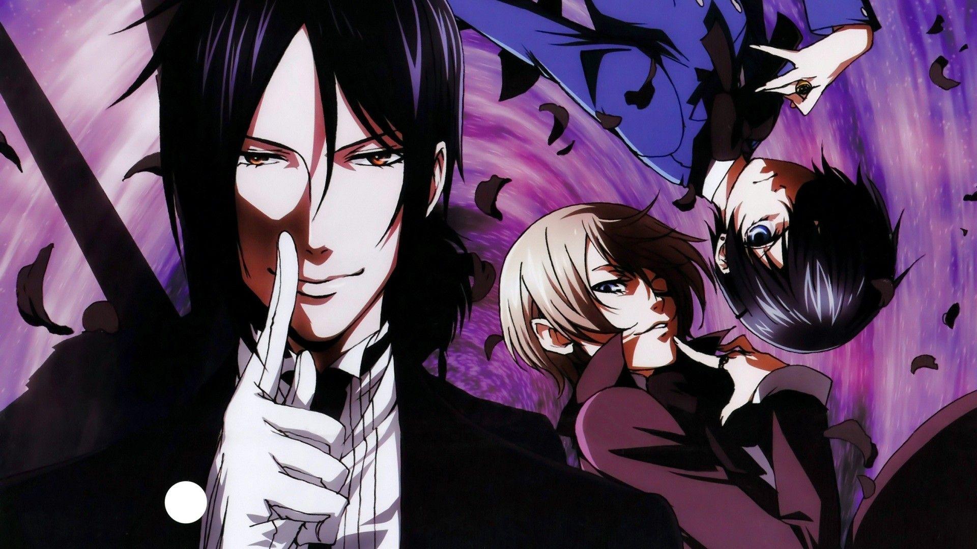 Black Butler Desktop Wallpapers Top Free Black Butler Desktop Backgrounds WallpaperAccess
