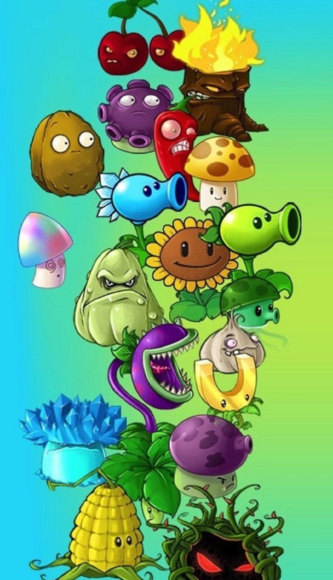 Plants Vs Zombies Wallpaper 4k One Year In The World