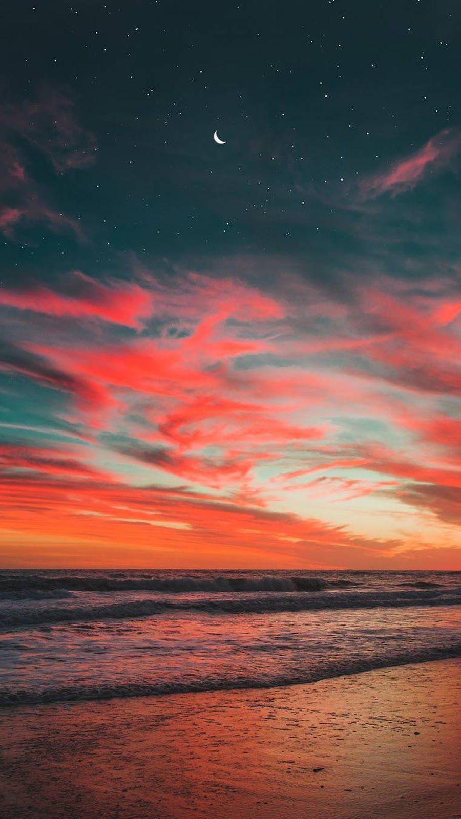 Beach at Night iPhone Wallpapers Top Free Beach at Night iPhone