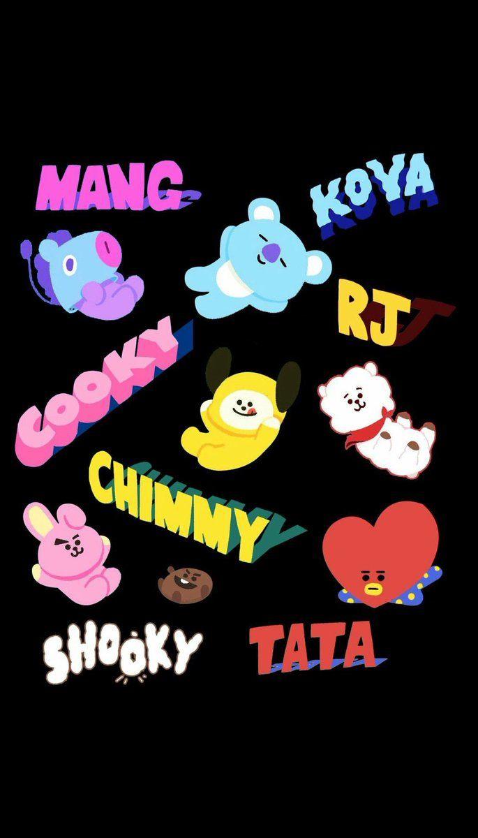 BT21 iPad Wallpapers Top Free BT21 iPad Backgrounds WallpaperAccess