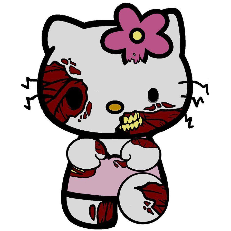 Zombie Hello Kitty Wallpapers Top Free Zombie Hello Kitty Backgrounds