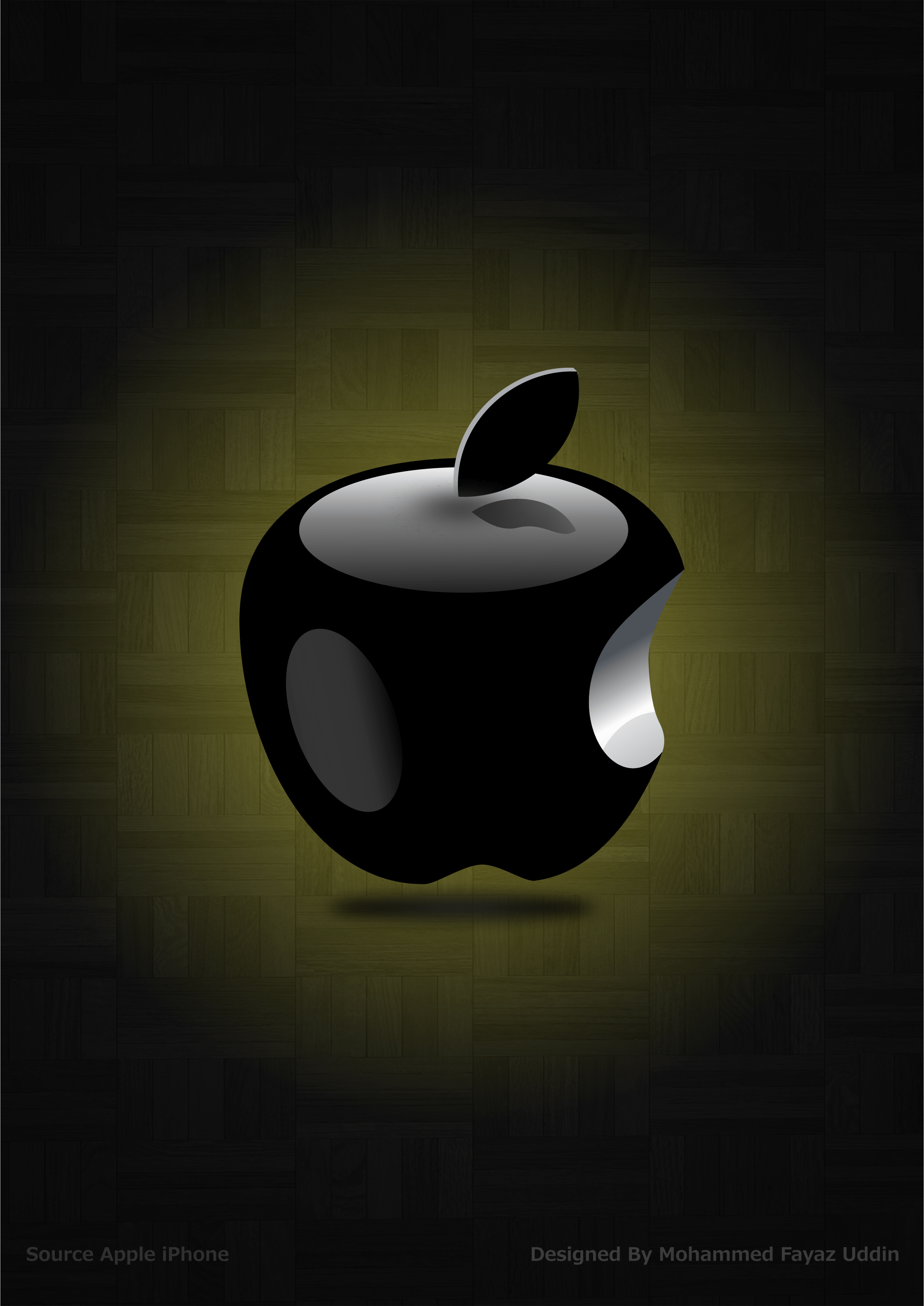 3D Apple iPhone Wallpapers Top Free 3D Apple iPhone Backgrounds