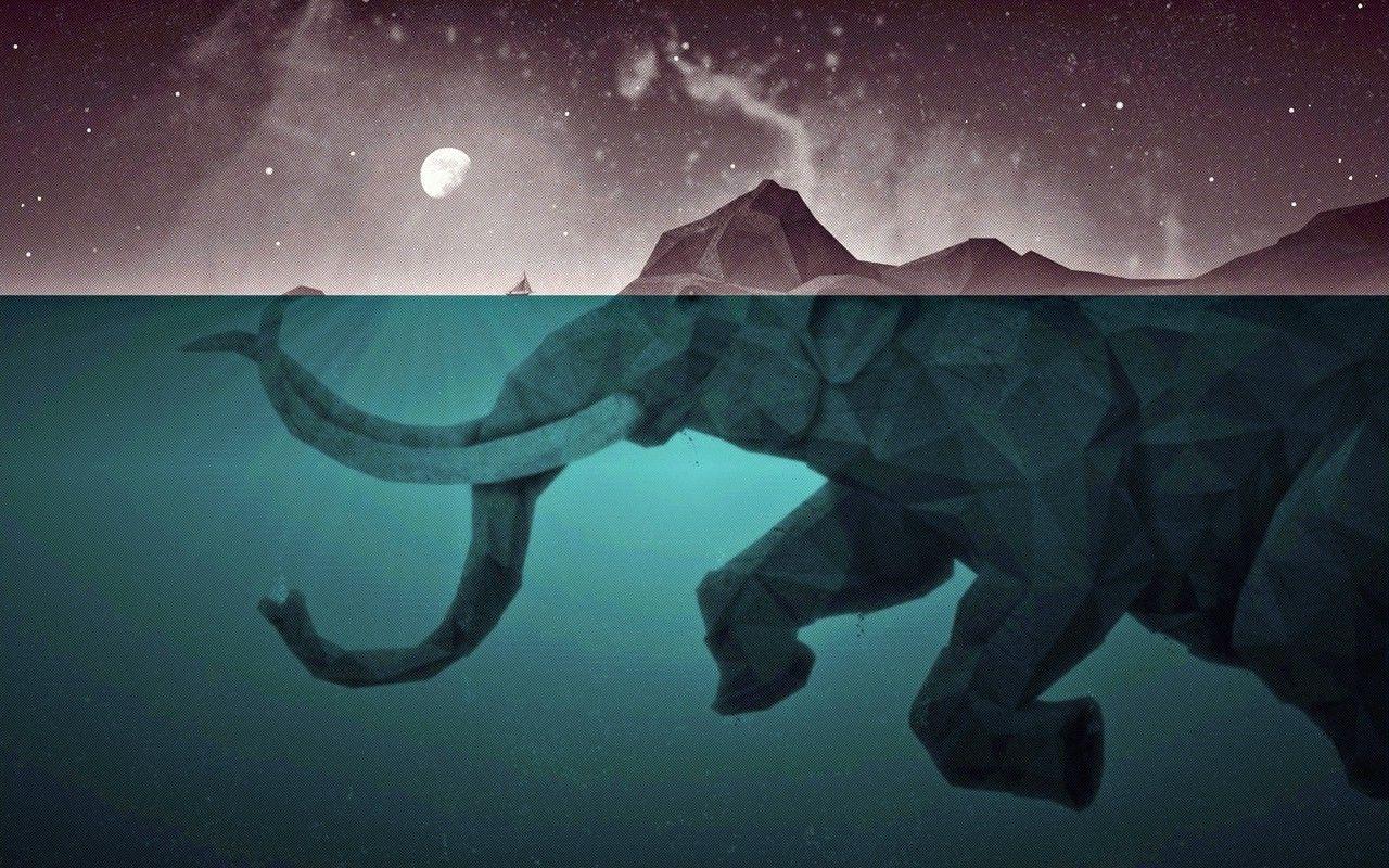Elephant Art Wallpapers Top Free Elephant Art Backgrounds