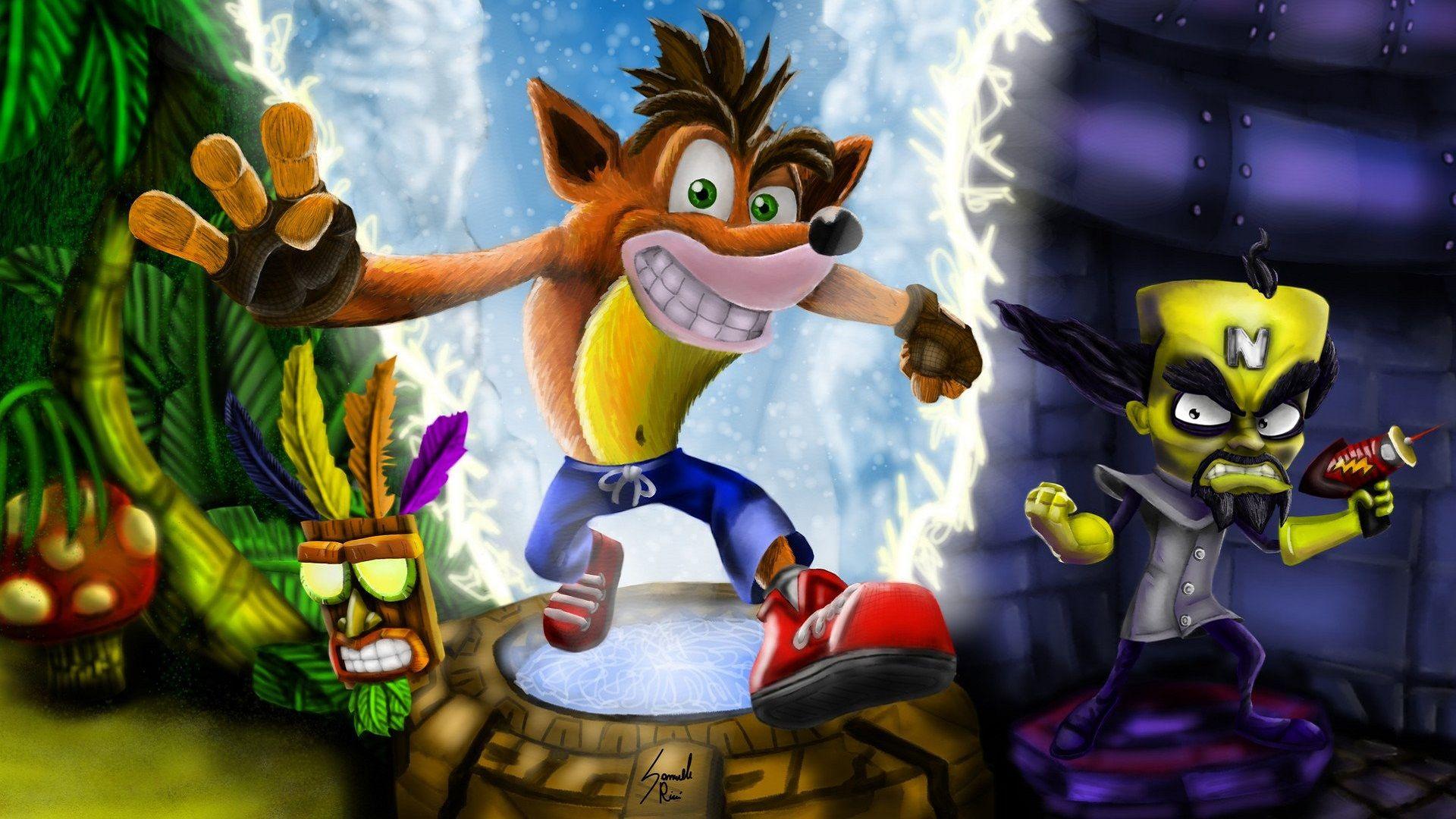Crash Bandicoot Wallpapers Top Free Crash Bandicoot Backgrounds WallpaperAccess