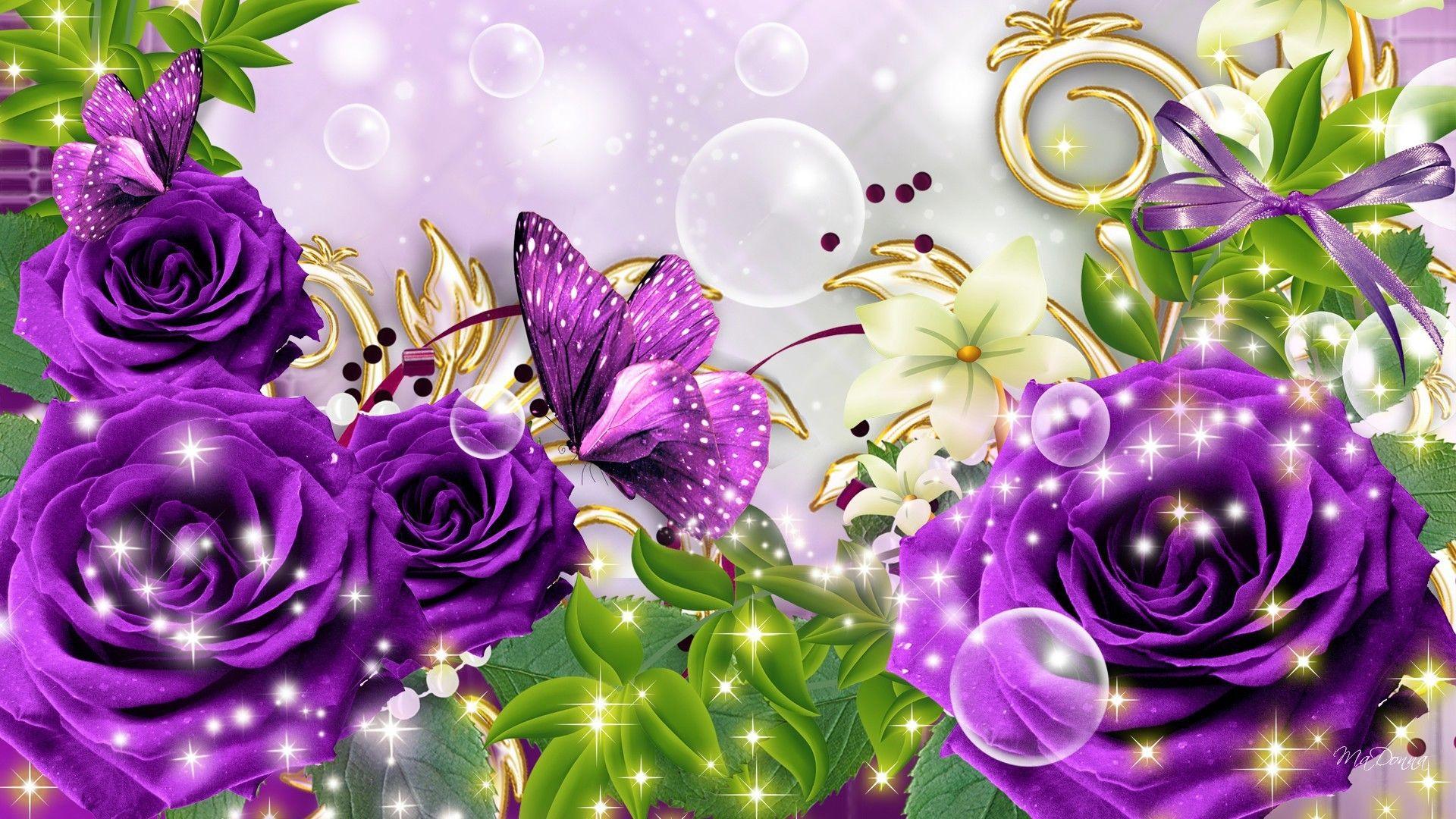 Blue and Purple Butterflies Wallpapers Top Free Blue and Purple