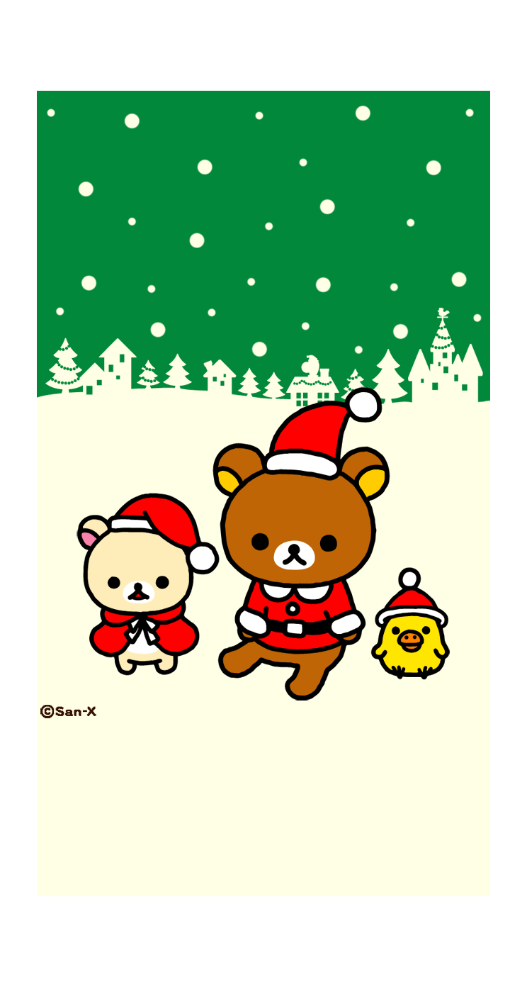Rilakkuma Christmas Wallpapers Top Free Rilakkuma Christmas