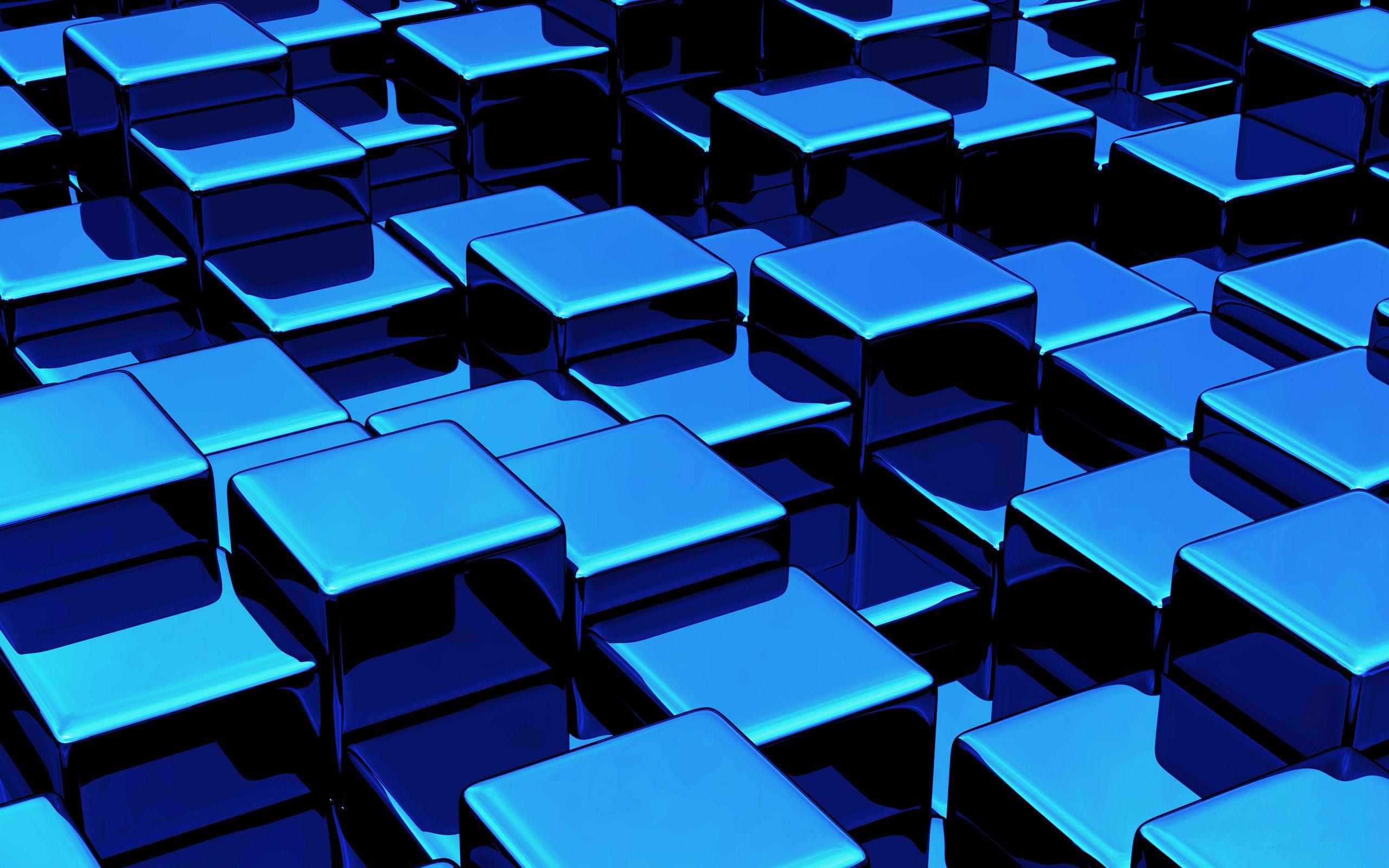 Blue Cube Wallpapers Top Free Blue Cube Backgrounds WallpaperAccess