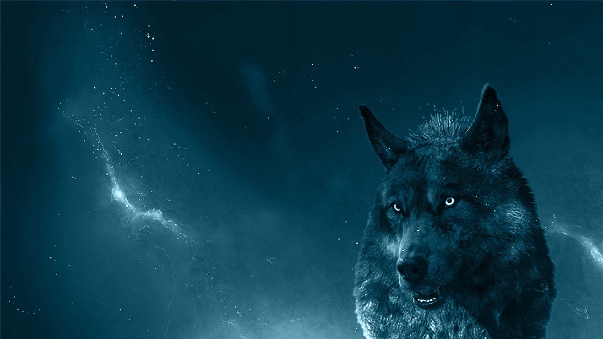 Lightning Wolf Wallpapers Top Free Lightning Wolf Backgrounds WallpaperAccess