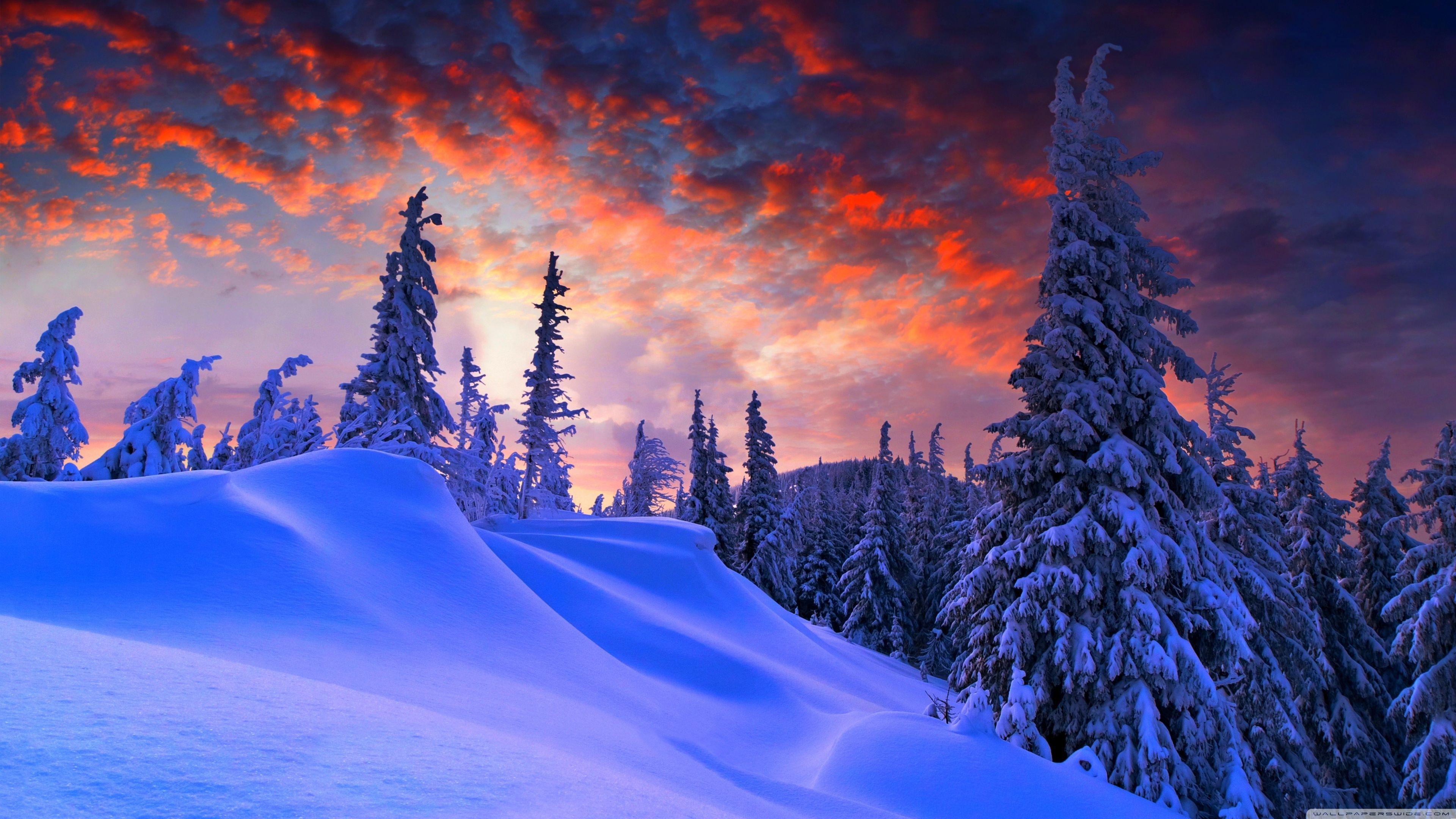 4K Winter Wallpapers Top Free 4K Winter Backgrounds WallpaperAccess