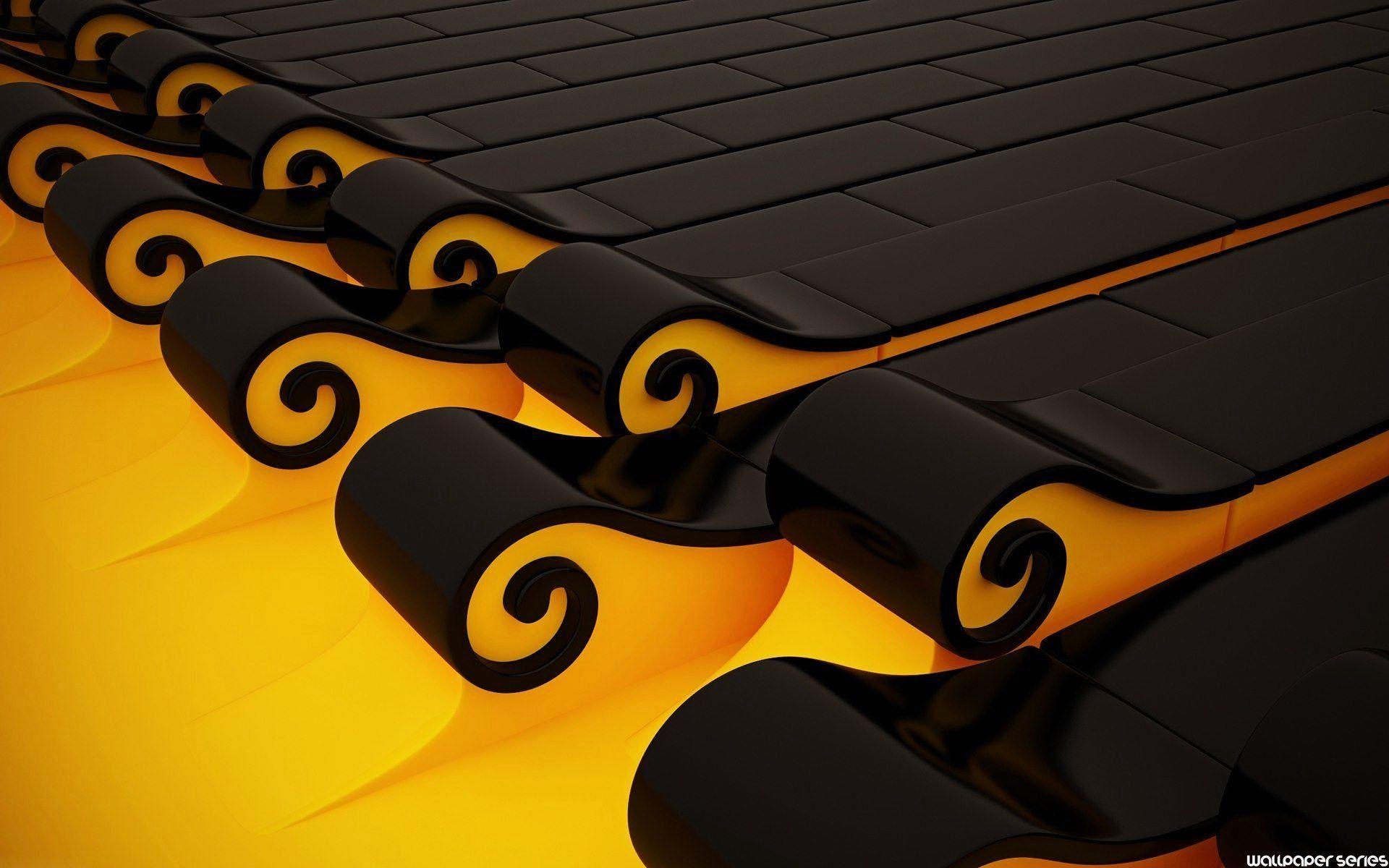 Black and Yellow Abstract Wallpapers Top Free Black and Yellow