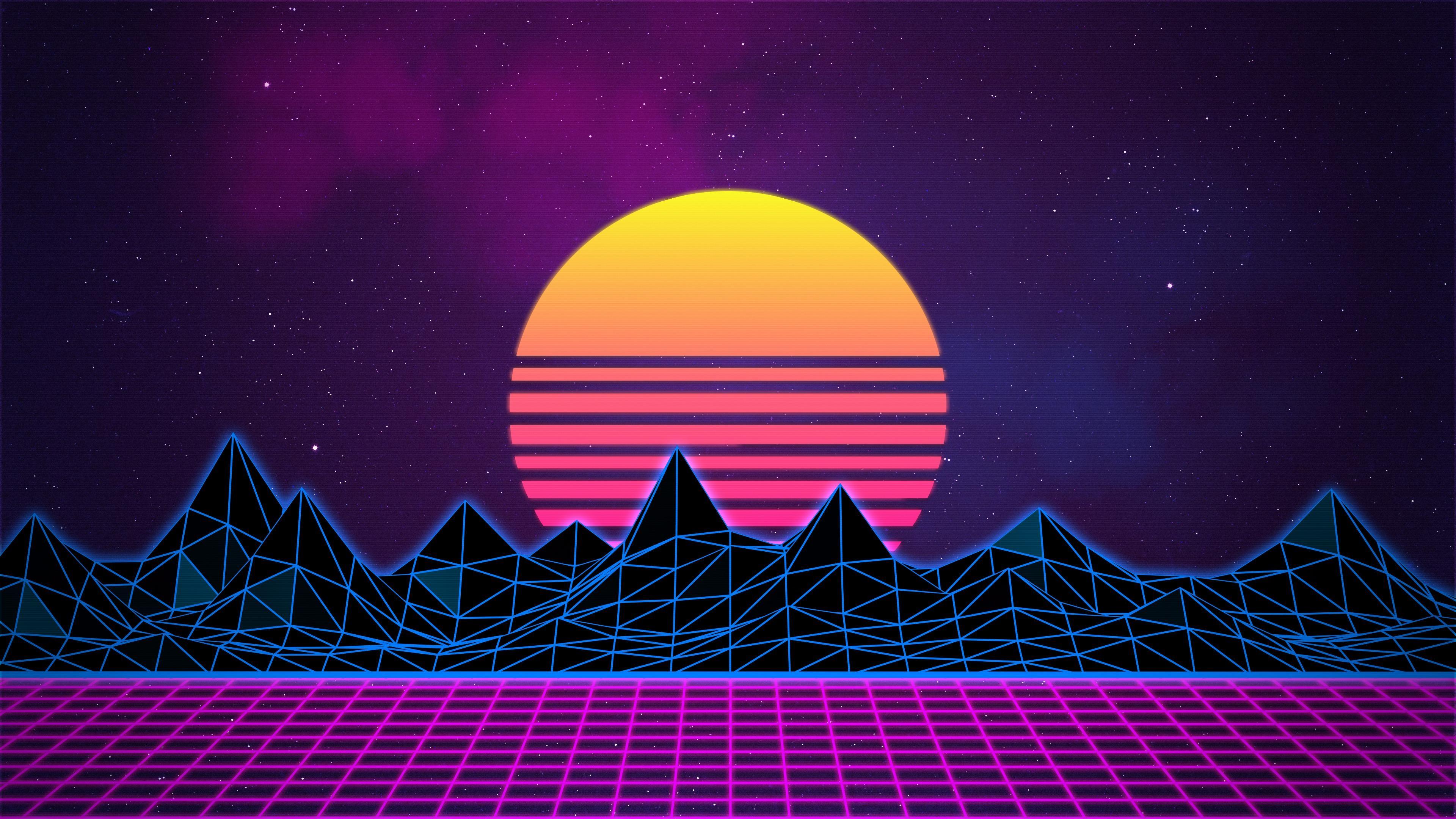 Retro Wave Wallpapers Top Free Retro Wave Backgrounds WallpaperAccess