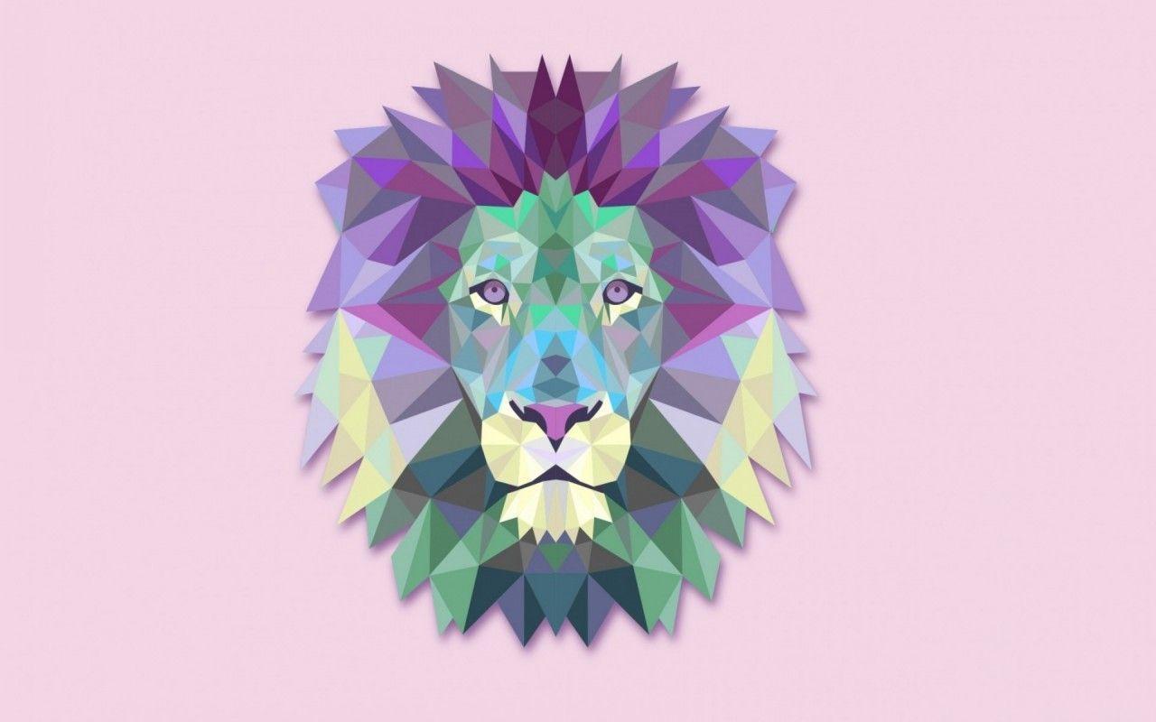 Lion Geometric Wallpapers Top Free Lion Geometric Backgrounds