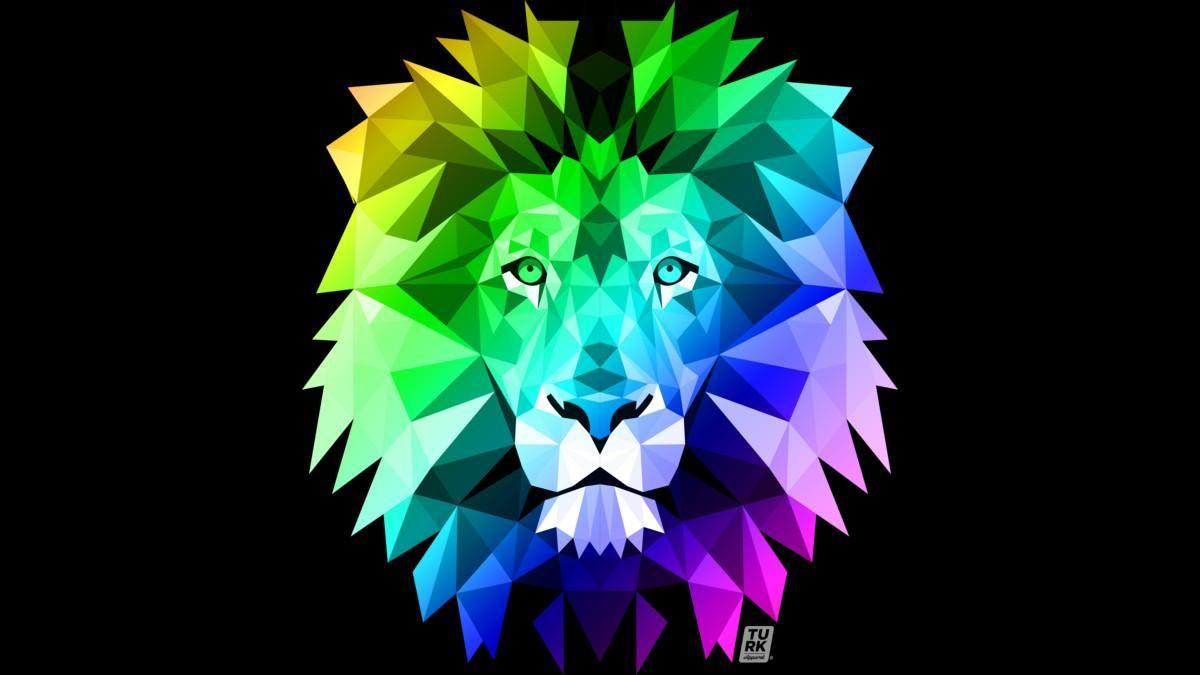 Geometric Lion Wallpapers Top Free Geometric Lion Backgrounds
