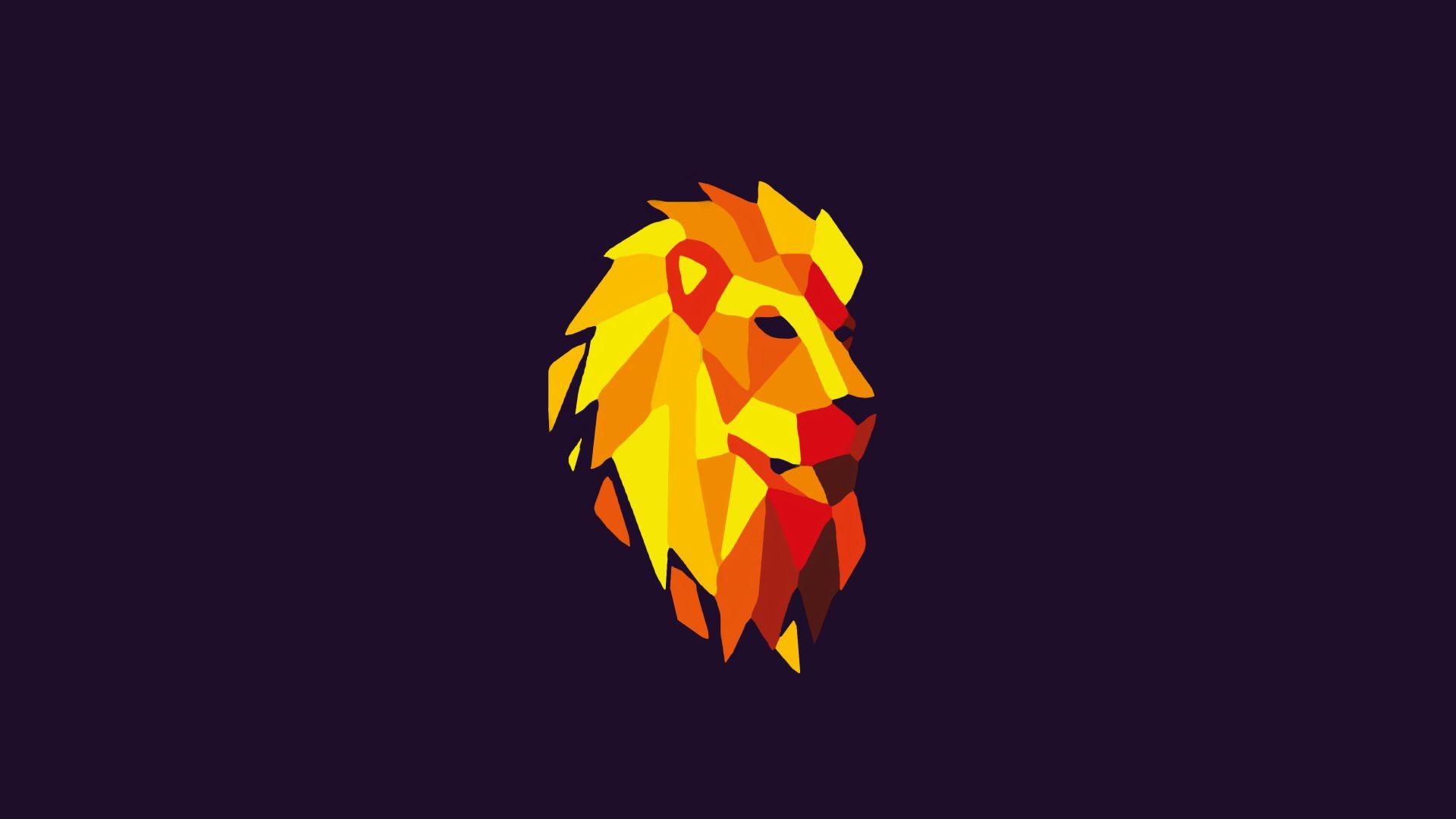 Lion Geometric Wallpapers Top Free Lion Geometric Backgrounds