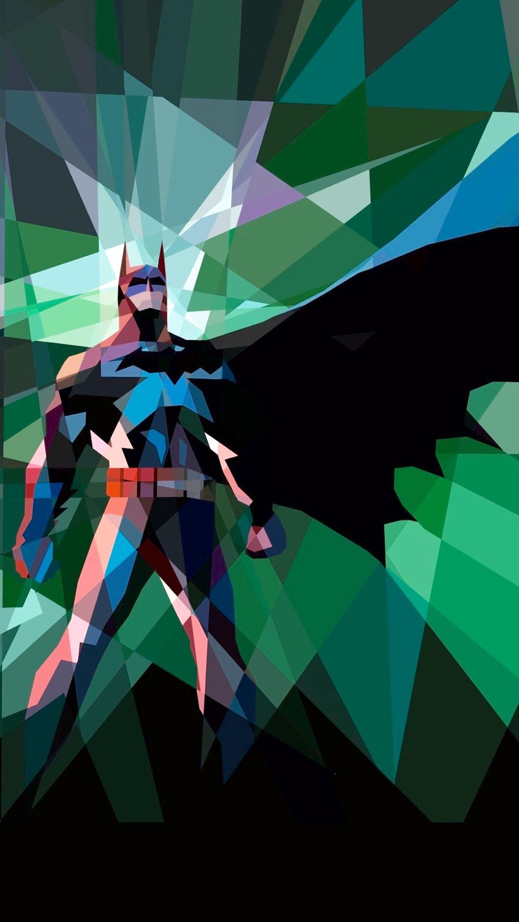 Superheroes geometric shapes wallpaper undergroundpolre