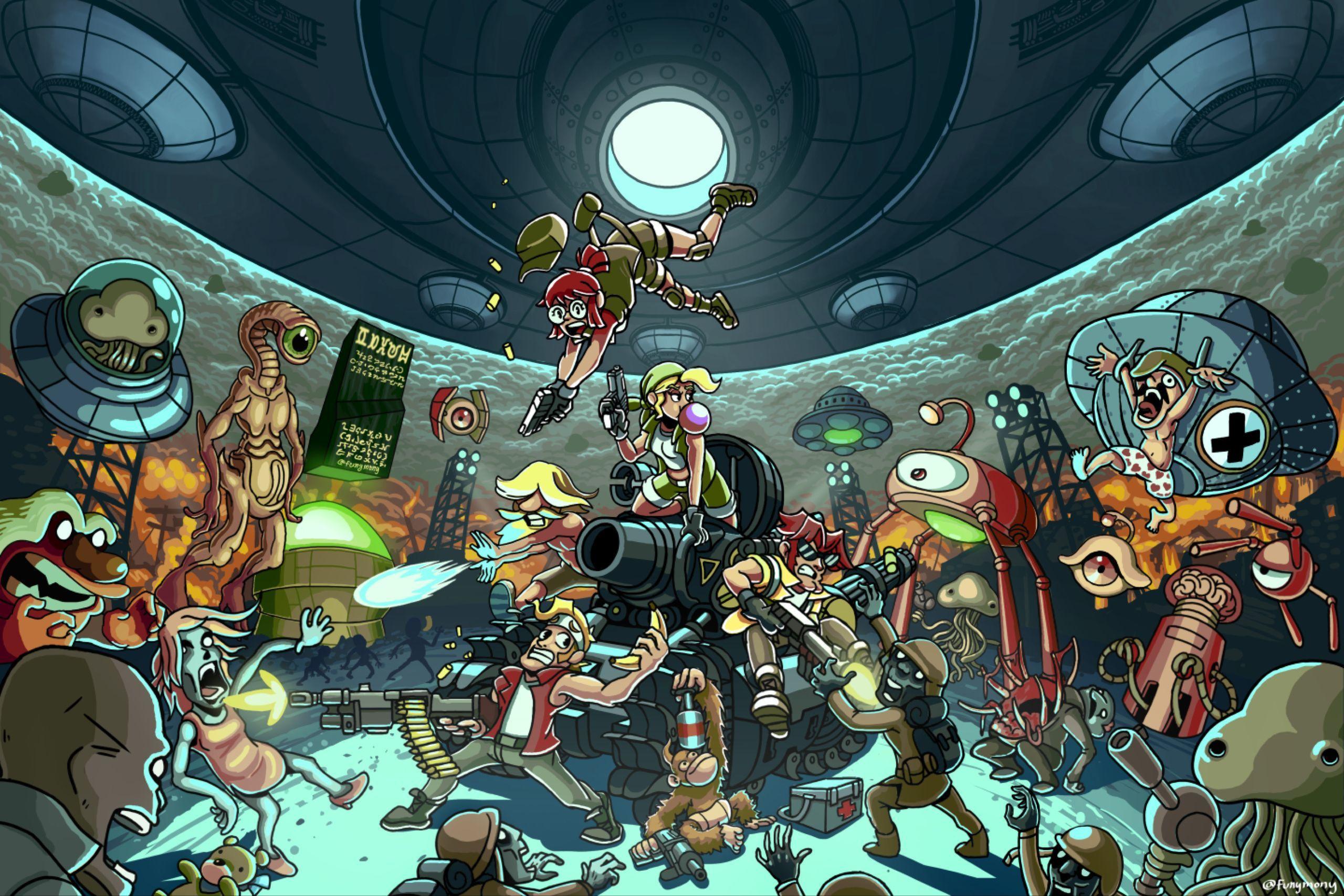Metal Slug Wallpapers Top Free Metal Slug Backgrounds WallpaperAccess