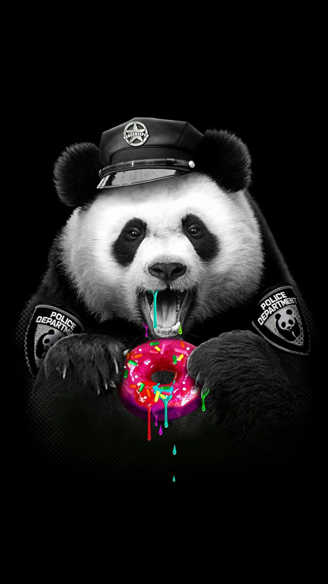 Dark Panda Wallpapers Top Free Dark Panda Backgrounds WallpaperAccess