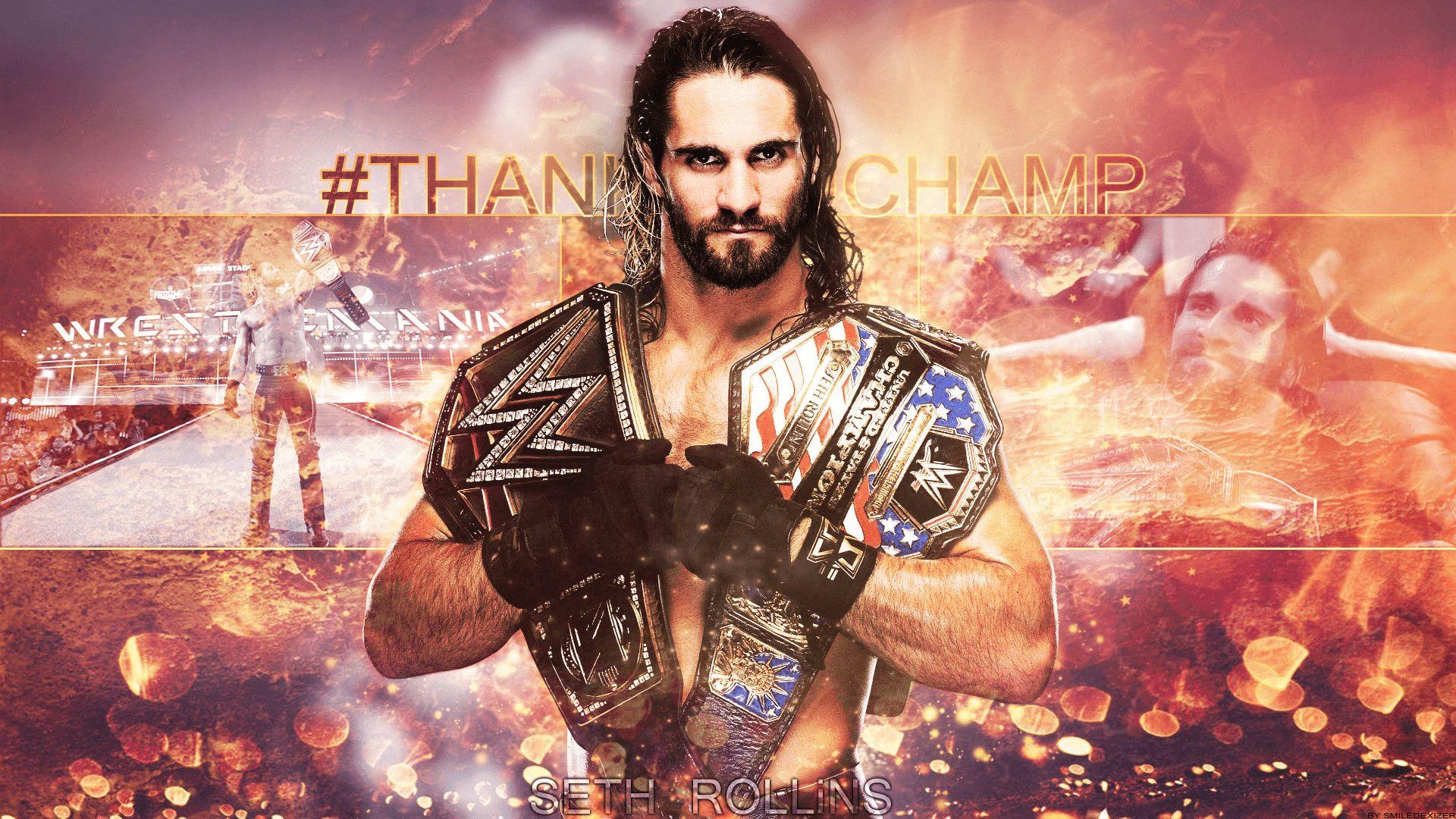 Seth Rollins Burn It Down Hd Wallpaper