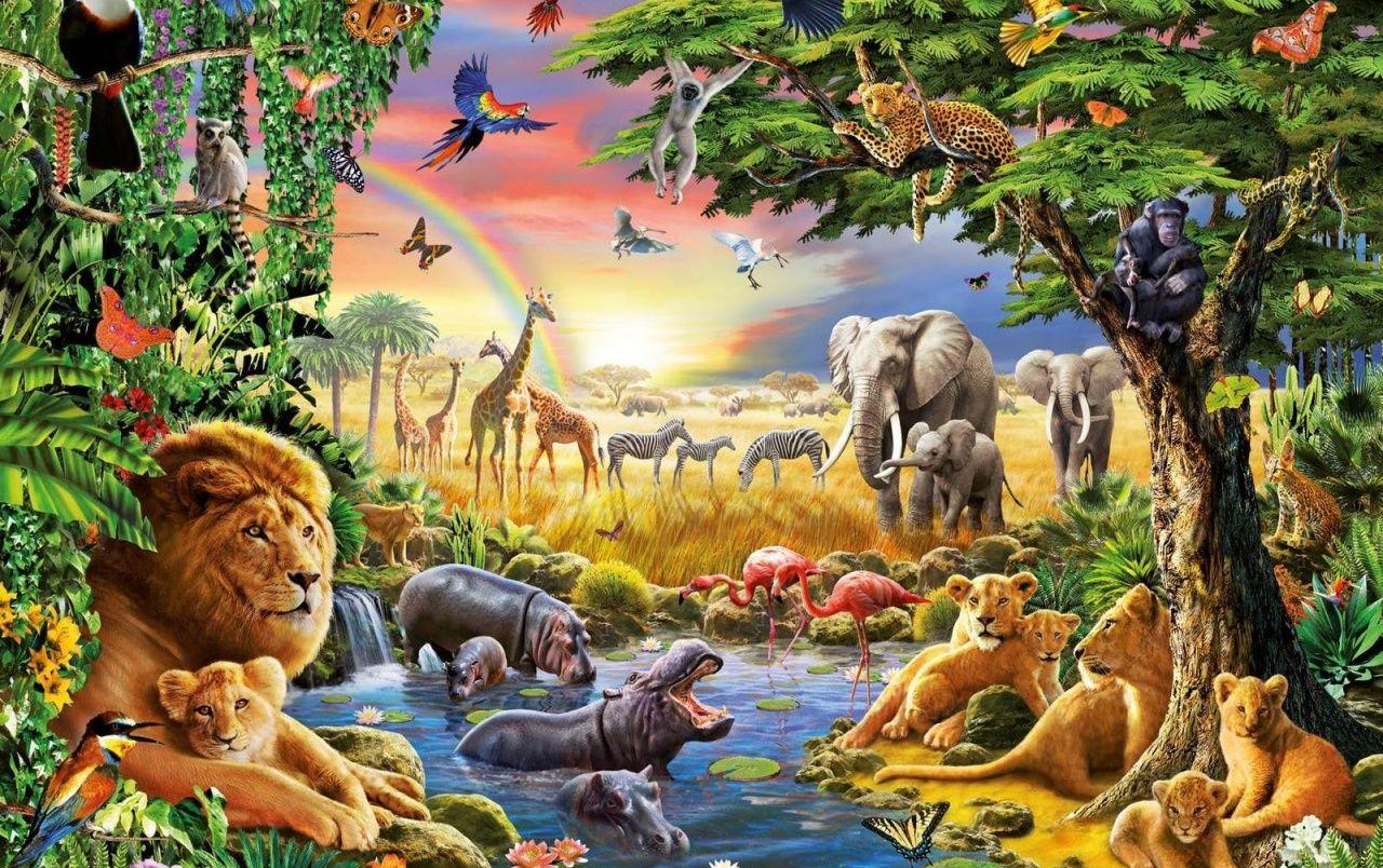 Jungle Animals Wallpapers Top Free Jungle Animals Backgrounds