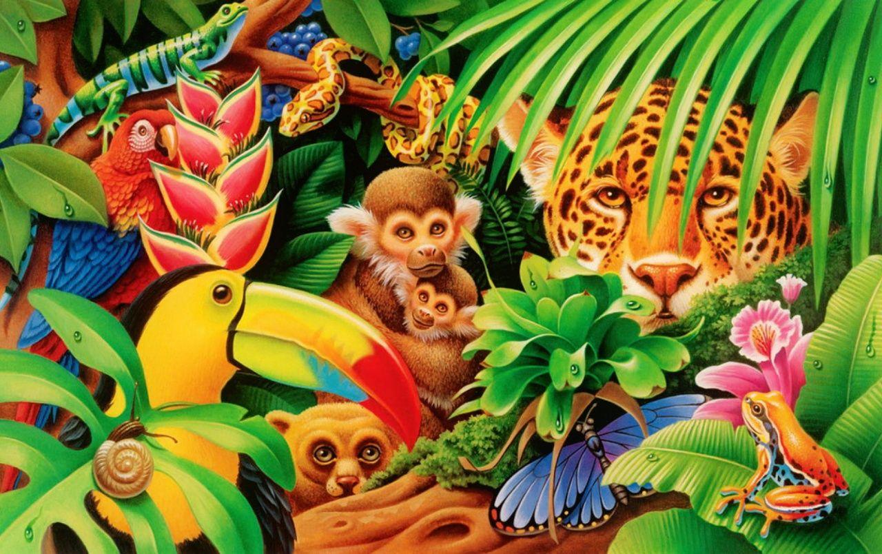 Jungle Animals Wallpapers Top Free Jungle Animals Backgrounds