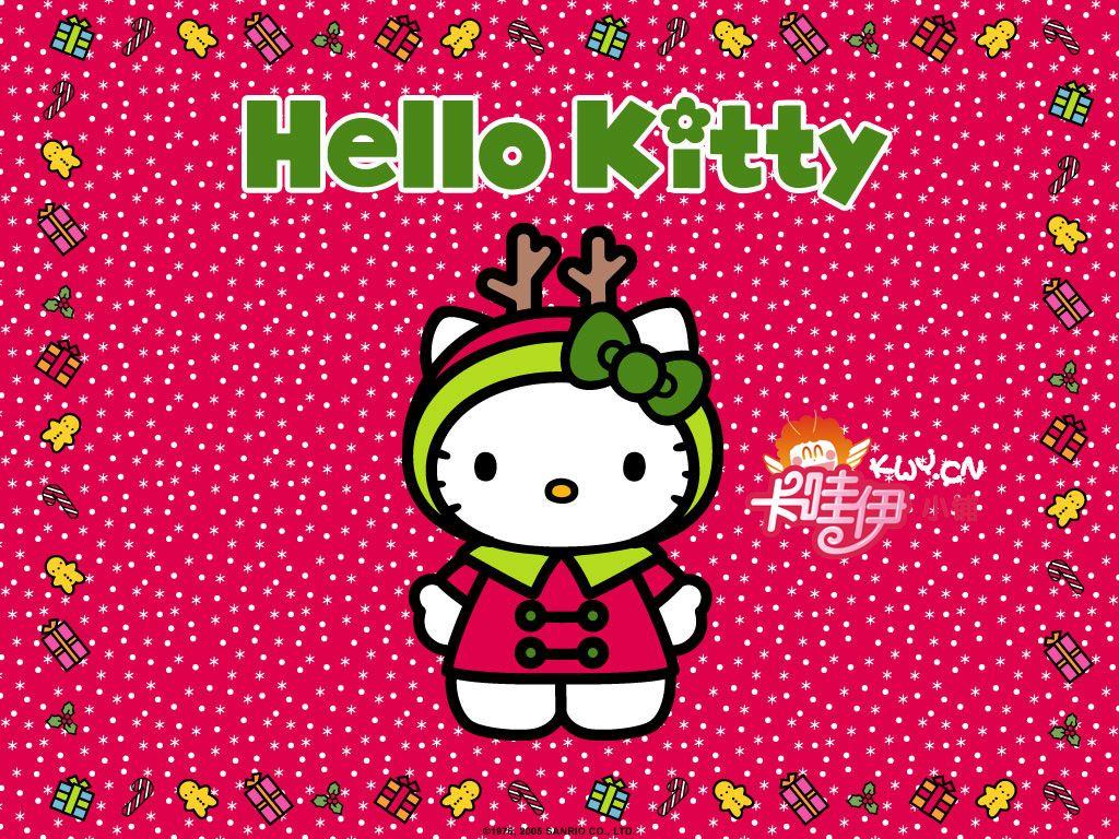Hello Kitty Christmas Desktop Wallpapers Top Free Hello Kitty