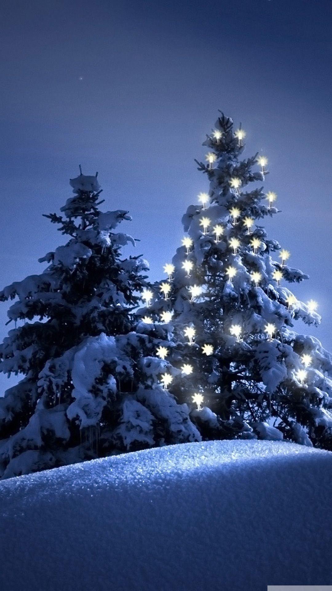 Christmas Lights Snow Wallpapers Top Free Christmas Lights Snow