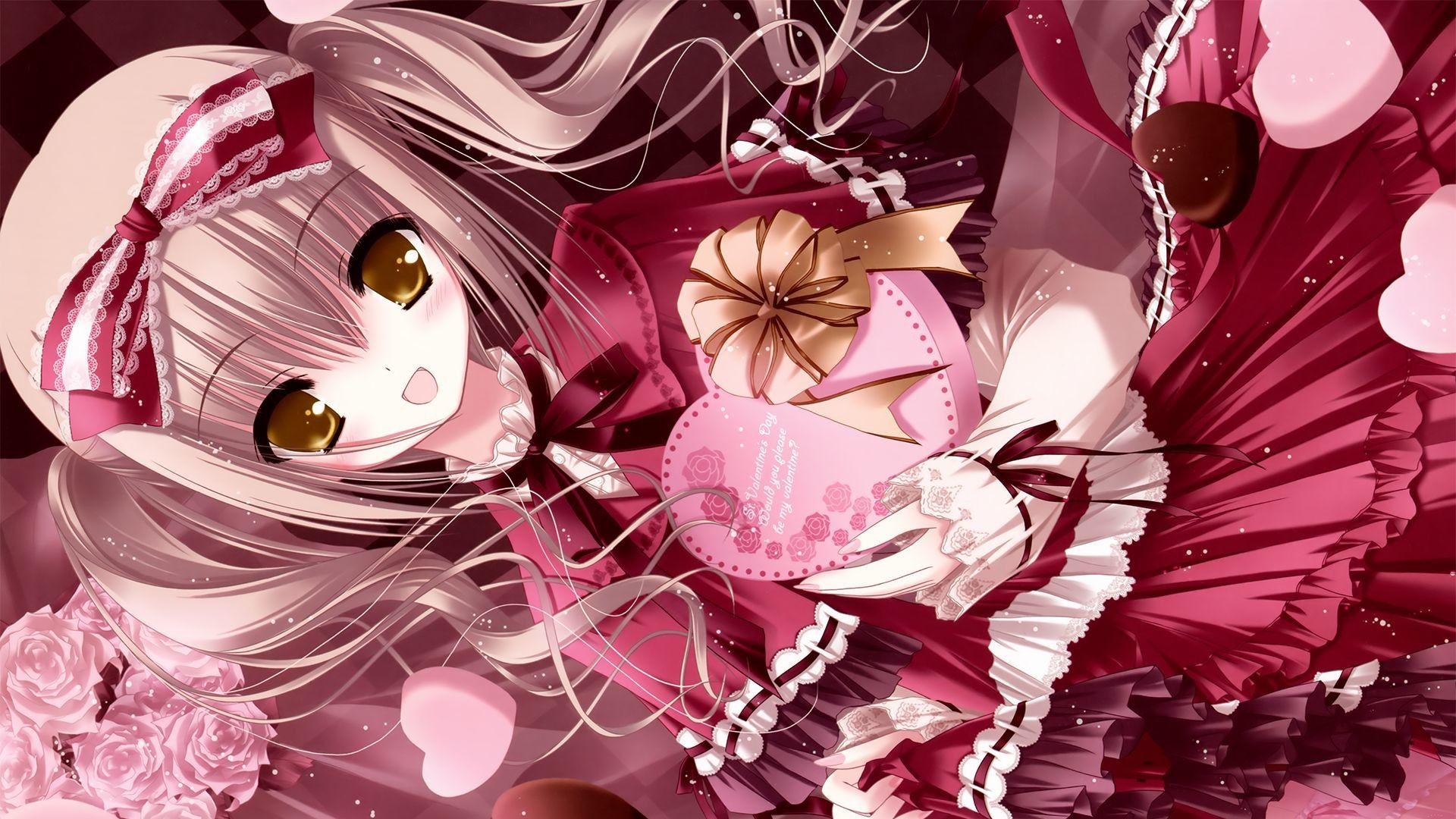 Anime Valentine's Day Desktop Wallpapers Top Free Anime Valentine's