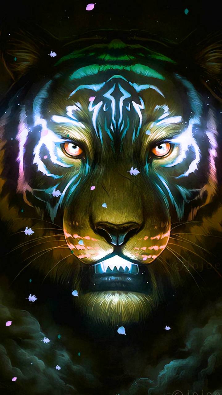 Neon Lion Wallpapers Top Free Neon Lion Backgrounds WallpaperAccess