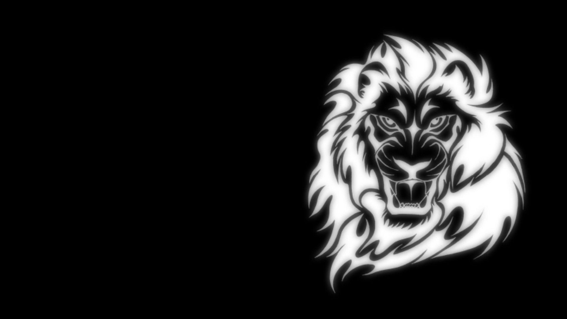 Dark Lion Wallpapers Top Free Dark Lion Backgrounds WallpaperAccess